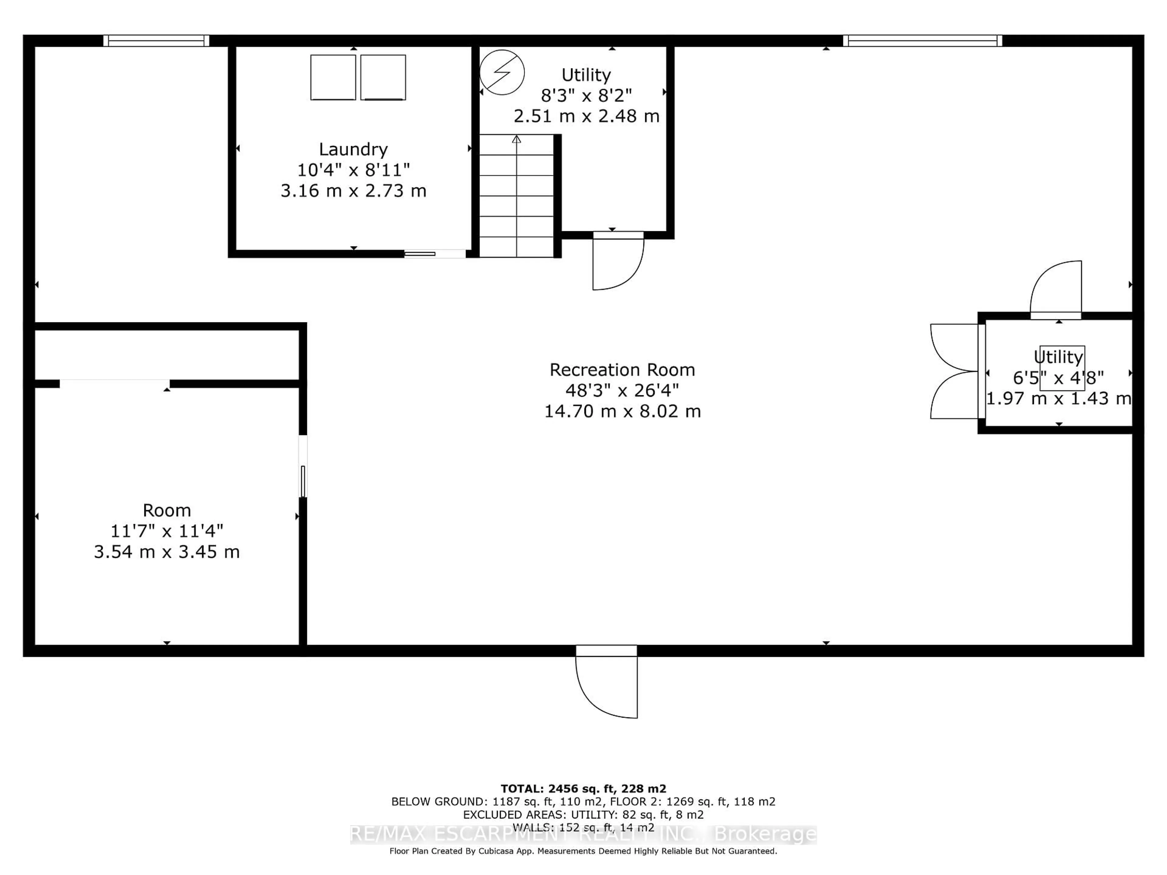 Floor plan for 1301 KOHLER Rd, Haldimand Ontario N0A 1E0