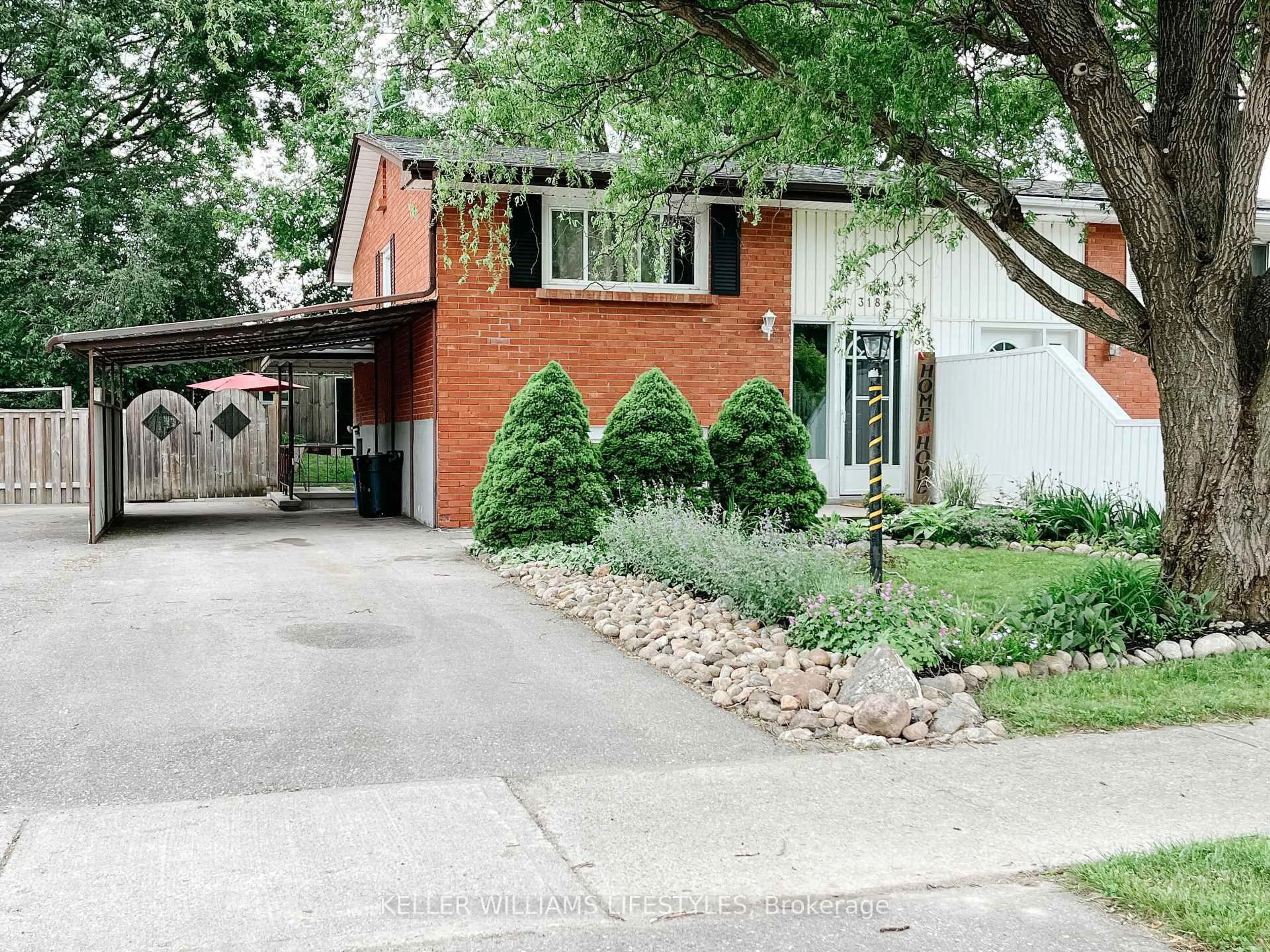 Home with brick exterior material, street for 318 Base Line Rd, London South Ontario N6J 1W1