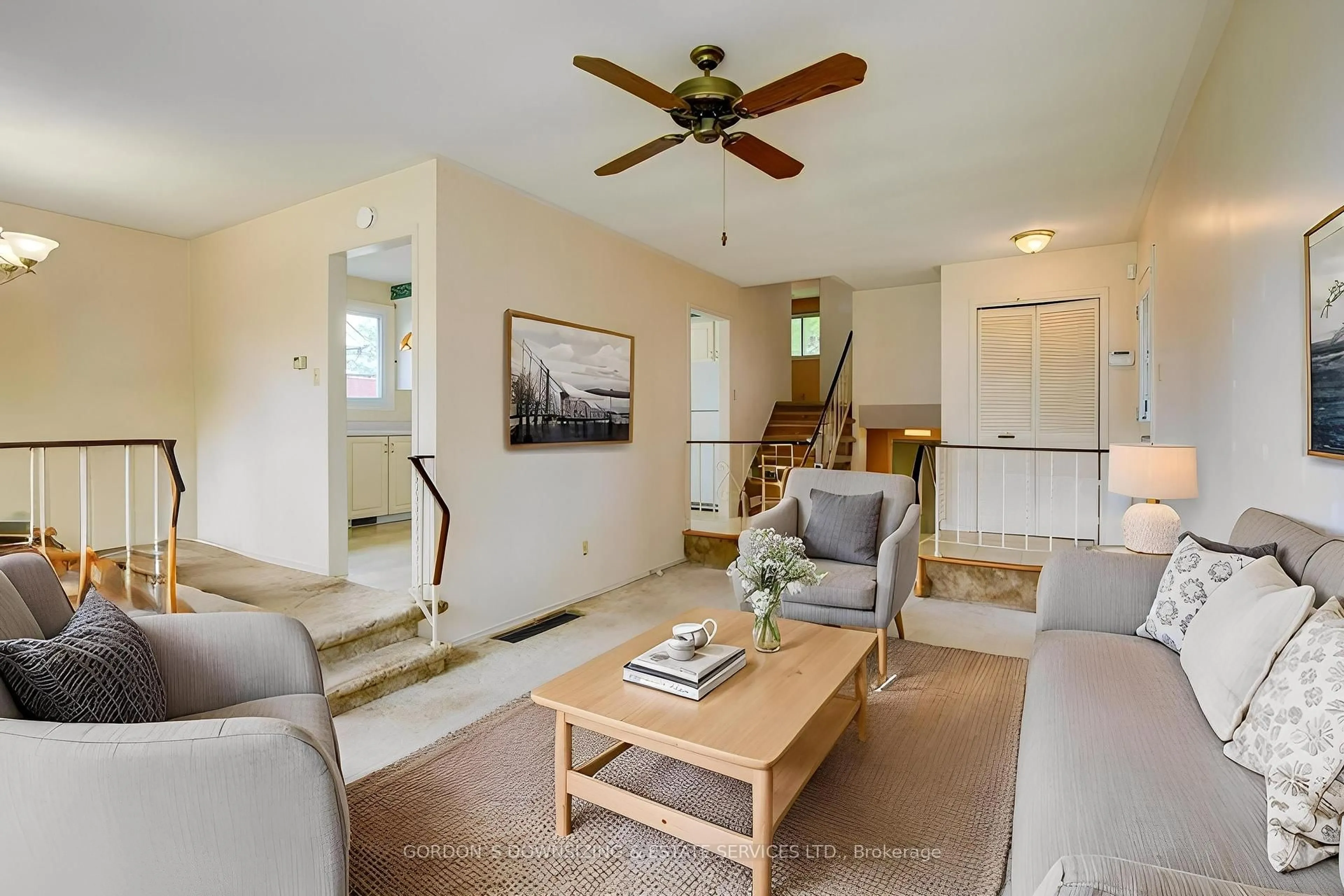 Living room with furniture, unknown for 18 Glendale Rd, Belleville Ontario K8P 4H5