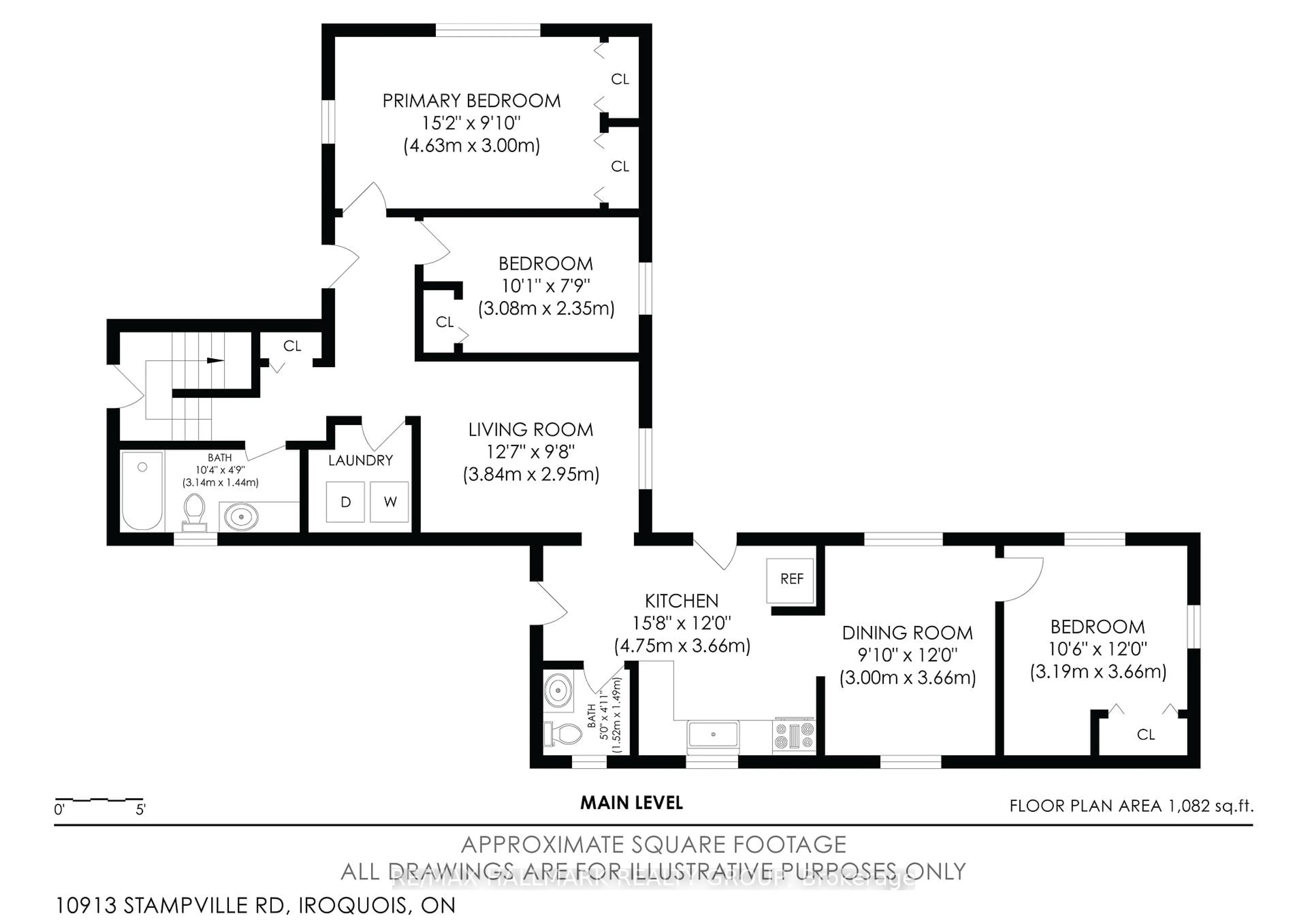 Floor plan for 10913 Stampville Rd, South Dundas Ontario K0C 1K0