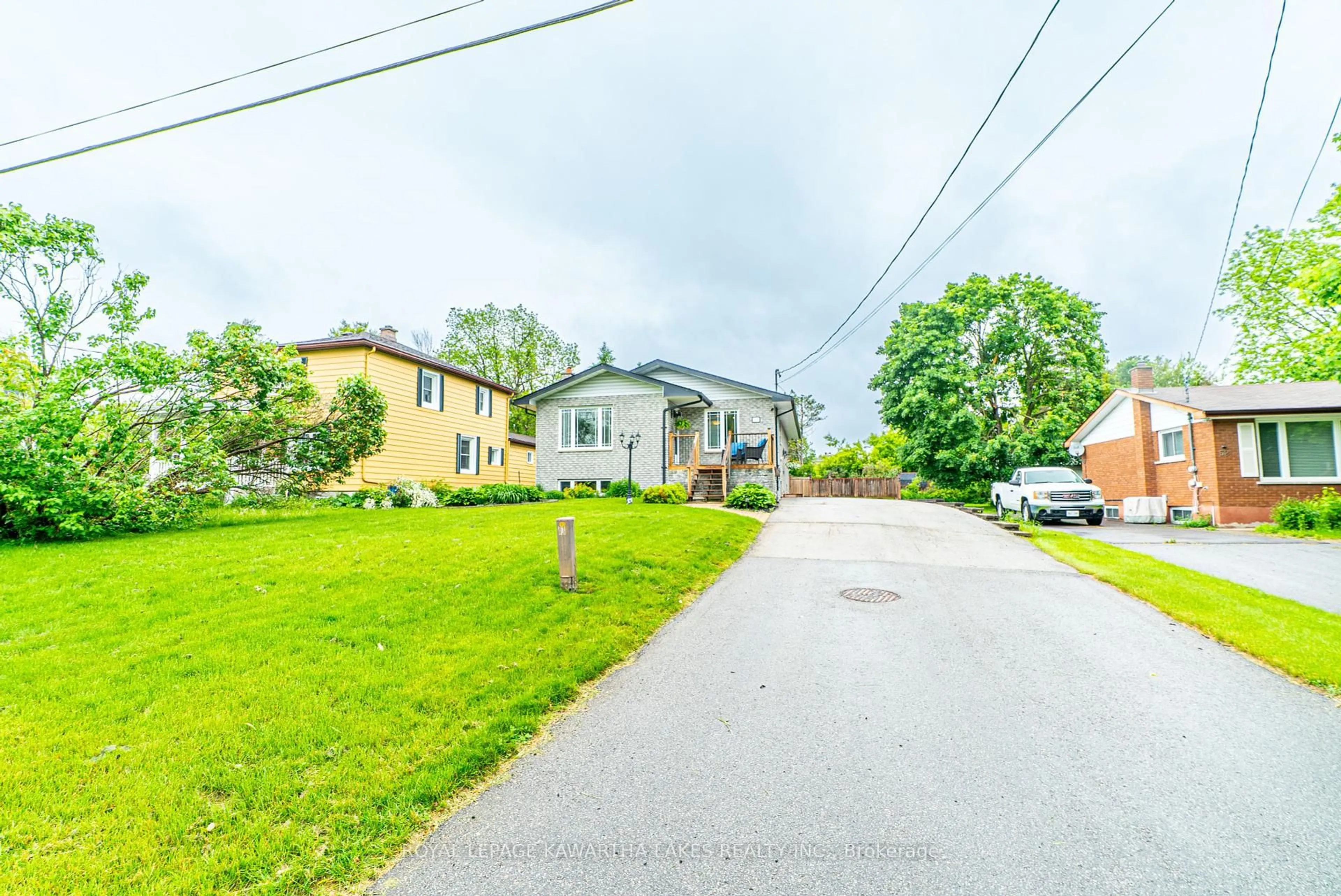 A pic from outside/outdoor area/front of a property/back of a property/a pic from drone, street for 50.5 George St, Kawartha Lakes Ontario K9V 1W5