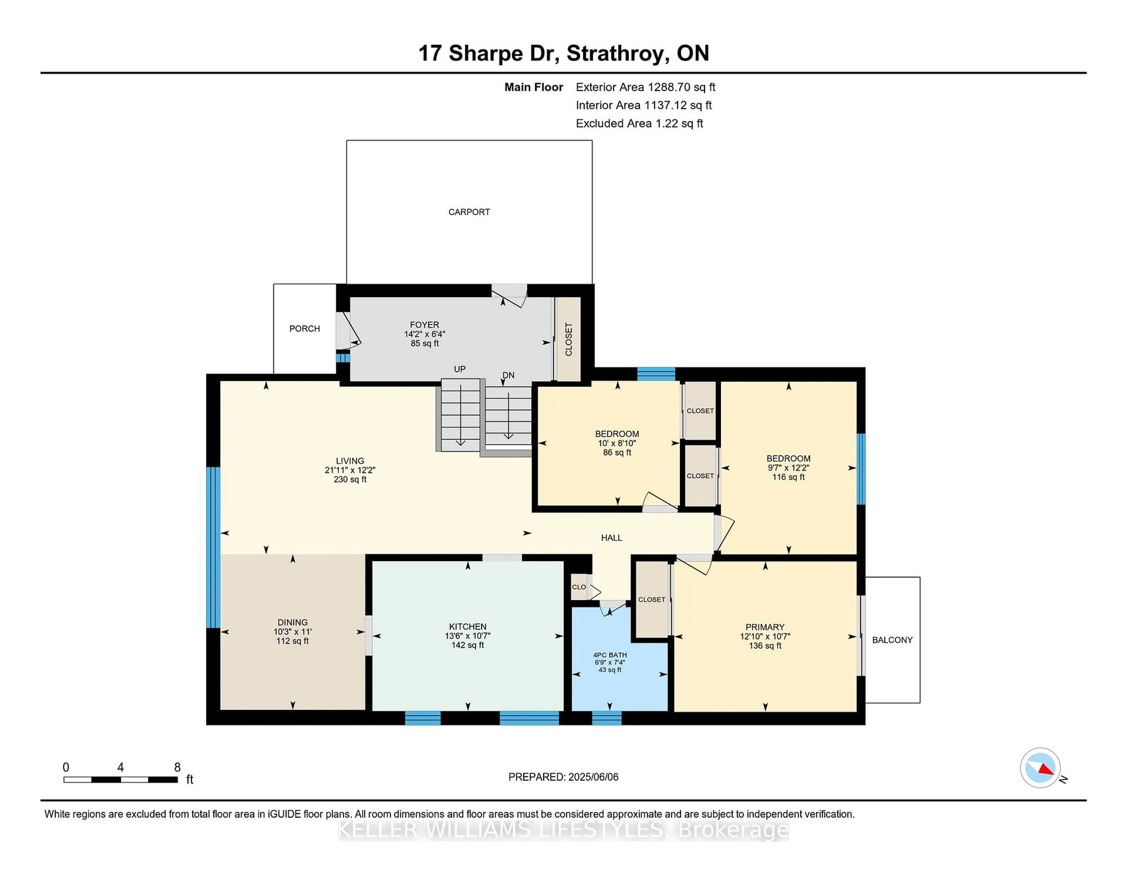 Floor plan for 17 Sharpe Dr, Strathroy-Caradoc Ontario N7G 3T8
