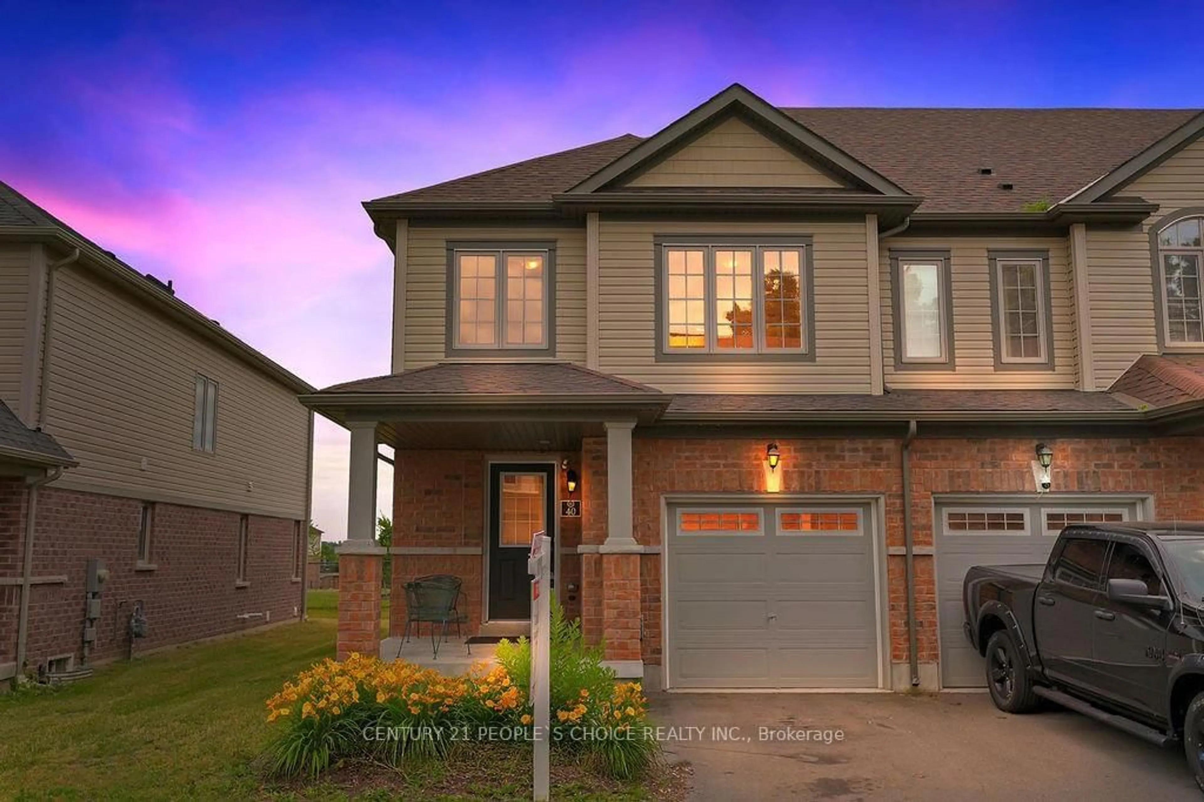 Home with brick exterior material, street for 570 Linden Dr #40, Cambridge Ontario N3H 0C9
