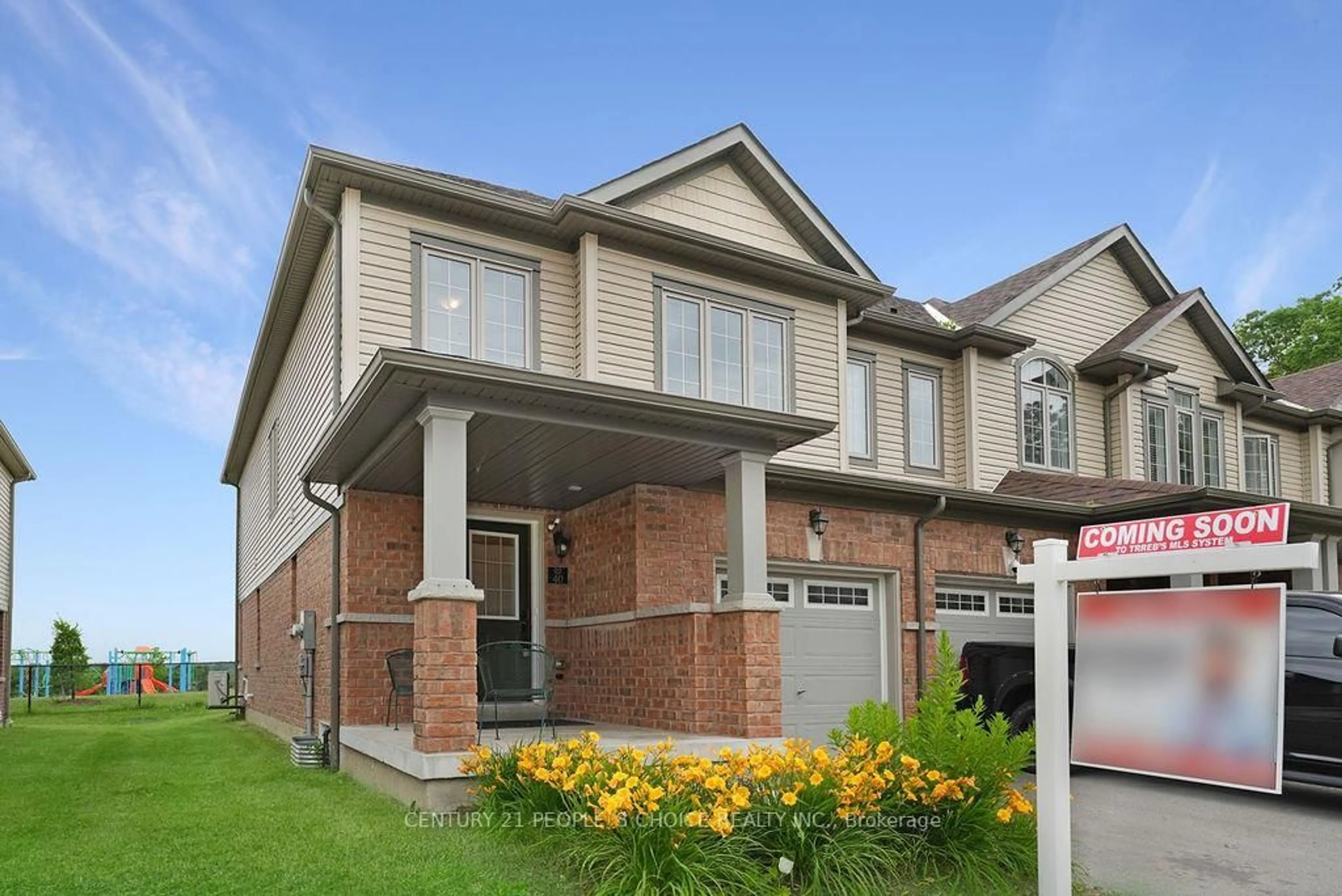 Home with brick exterior material, street for 570 Linden Dr #40, Cambridge Ontario N3H 0C9