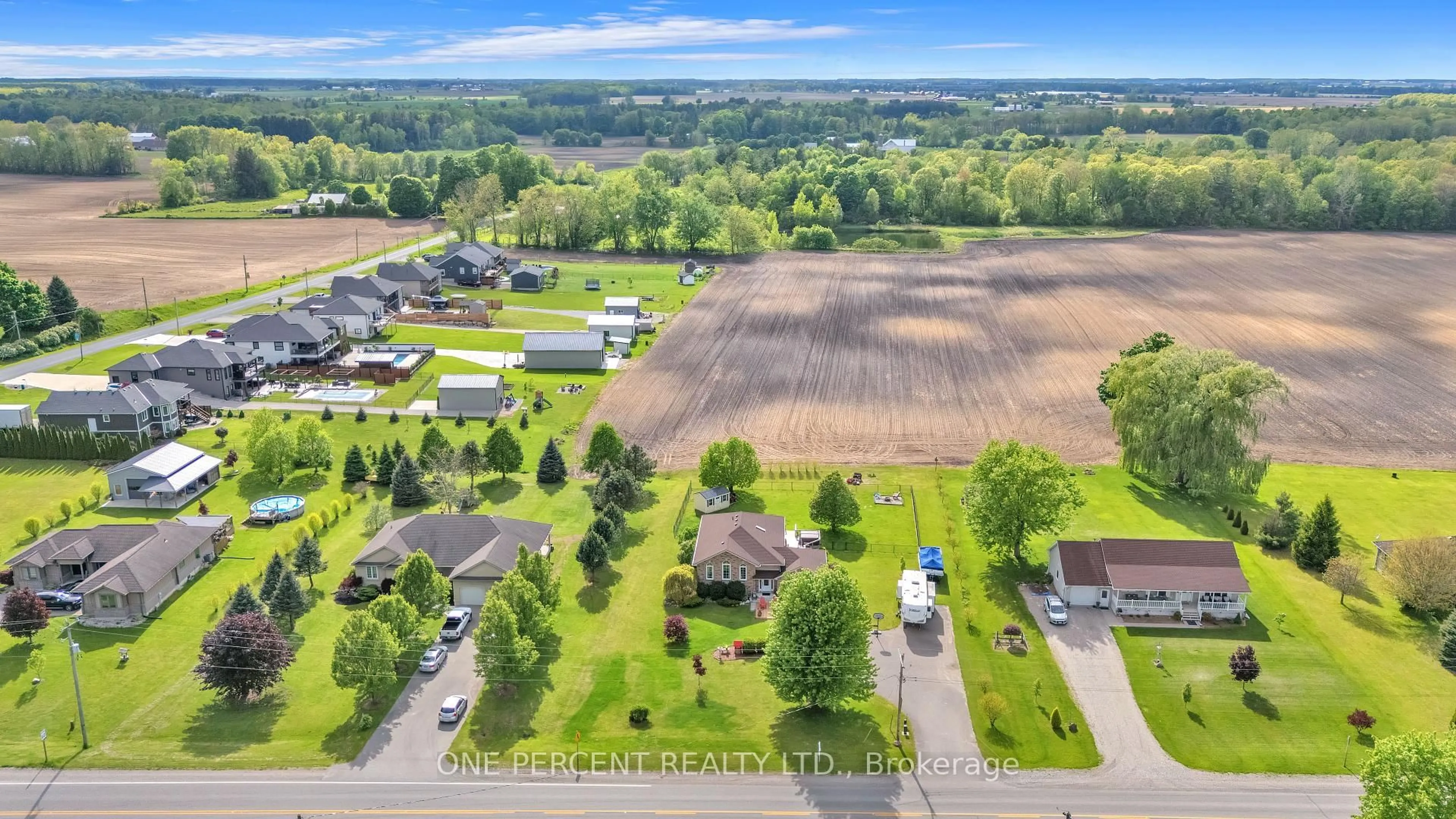 A pic from outside/outdoor area/front of a property/back of a property/a pic from drone, unknown for 10559 CULLODEN Rd, Bayham Ontario N5H 2R3