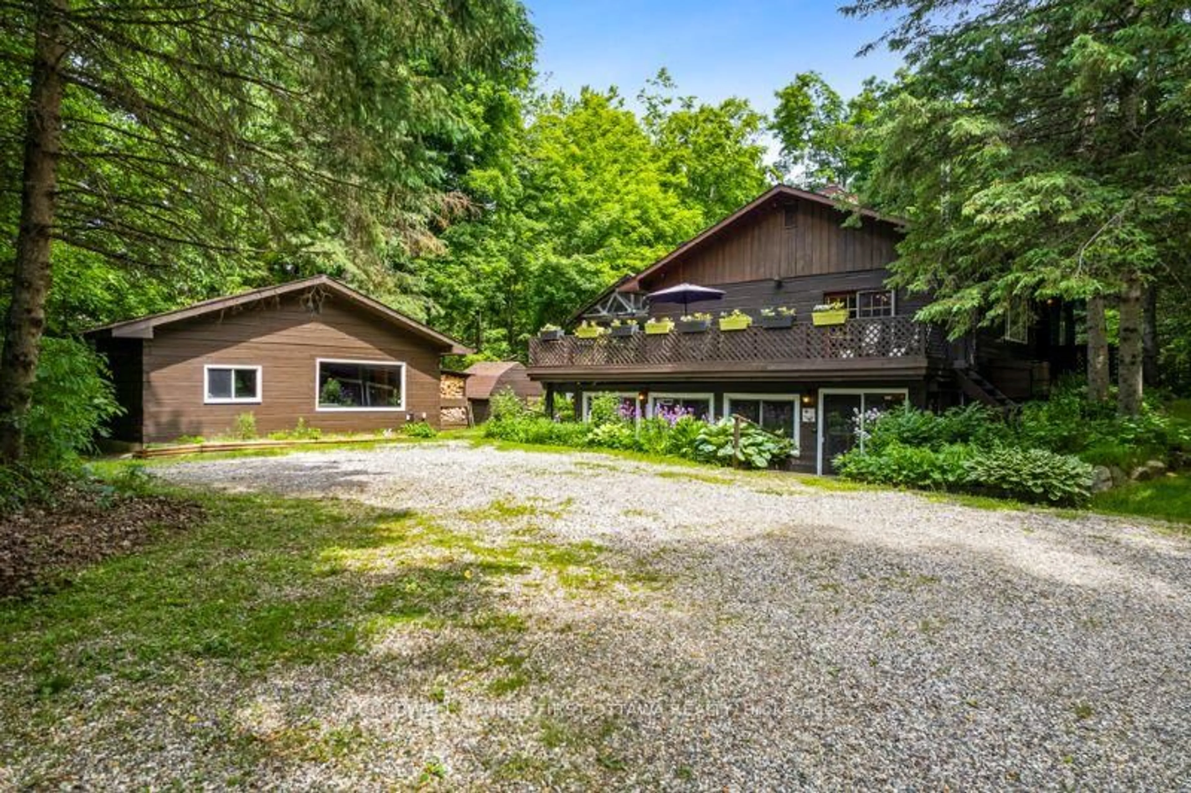 A pic from outside/outdoor area/front of a property/back of a property/a pic from drone, unknown for 1102 EBBS BAY Rd, Carleton Place Ontario K7C 0C5