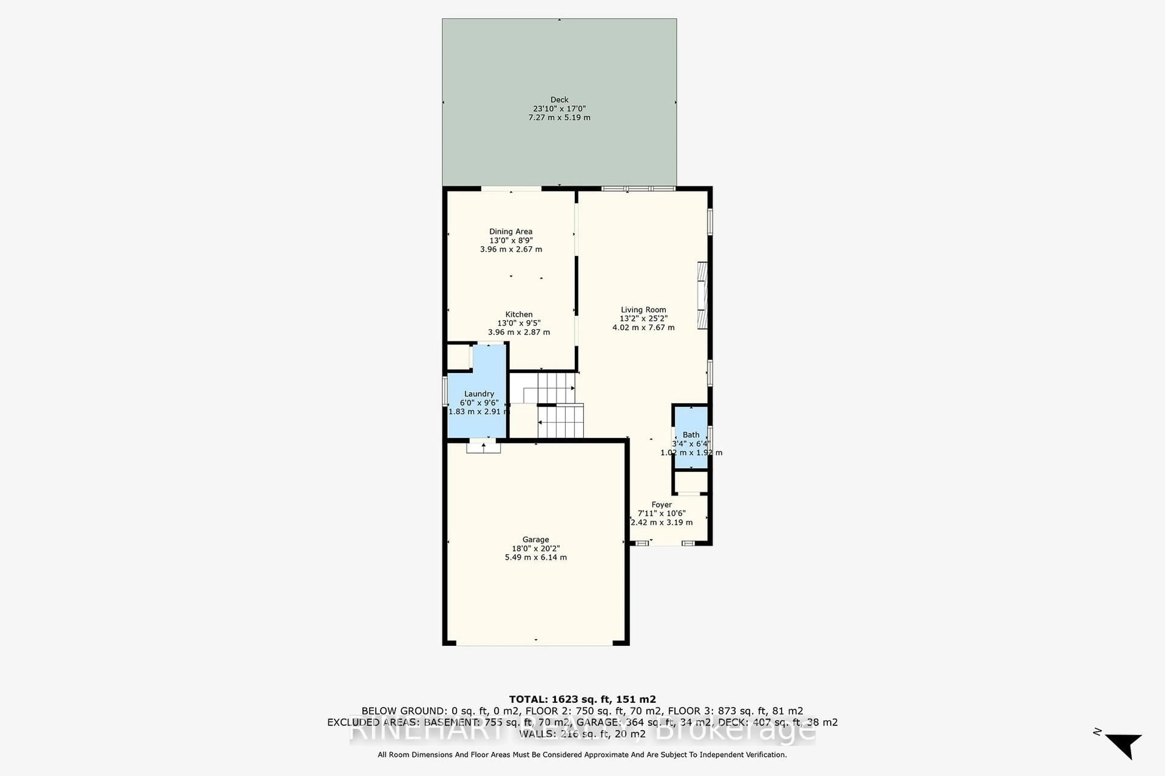 Floor plan for 1998 Gough Ave, London North Ontario N5X 0K4