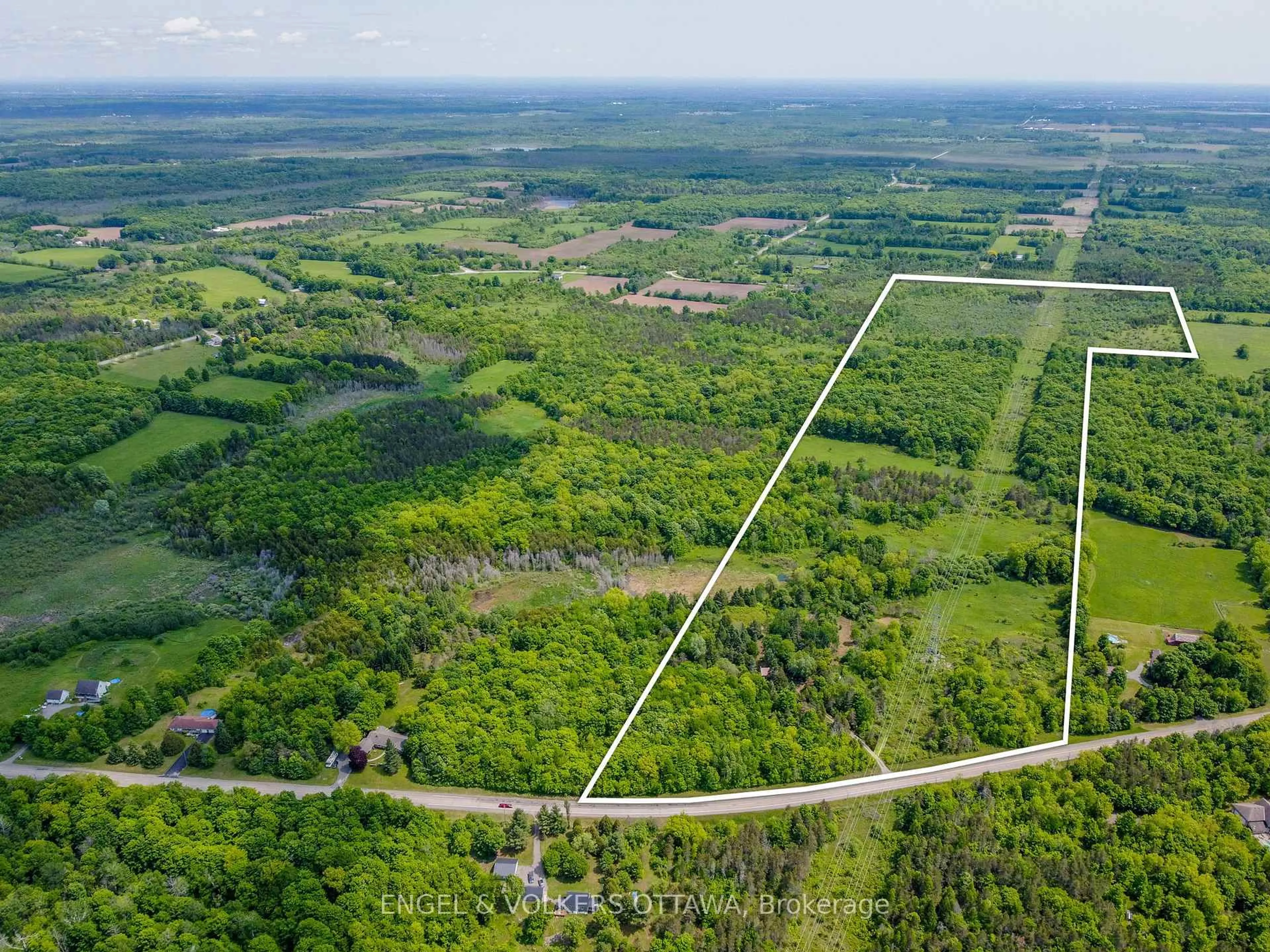 A pic from outside/outdoor area/front of a property/back of a property/a pic from drone, forest/trees view for 8767 County 28 Rd, Elizabethtown-Kitley Ontario K0G 1R0