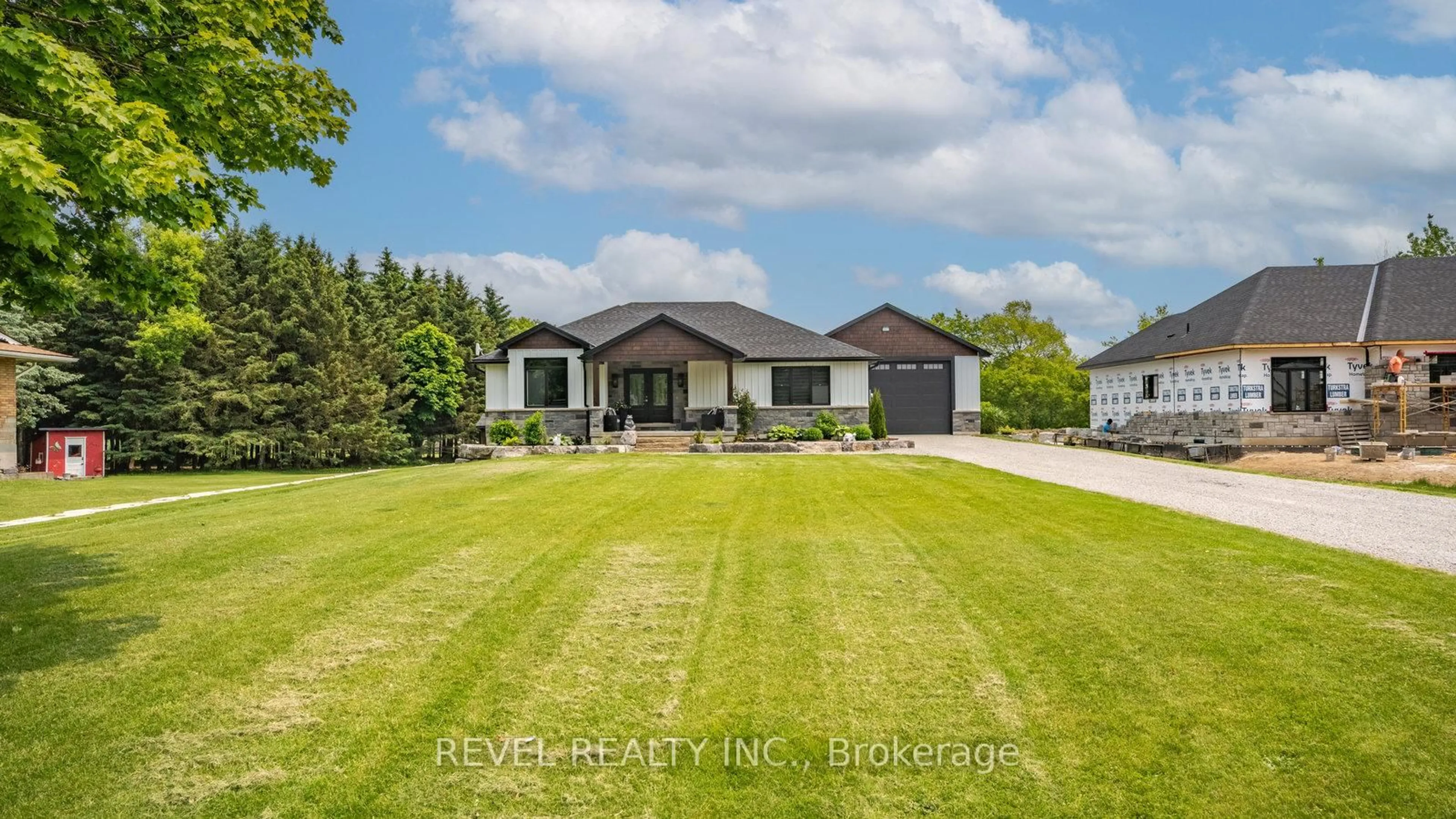 A pic from outside/outdoor area/front of a property/back of a property/a pic from drone, unknown for 6 Kings Lane, Brant Ontario N0E 1R0