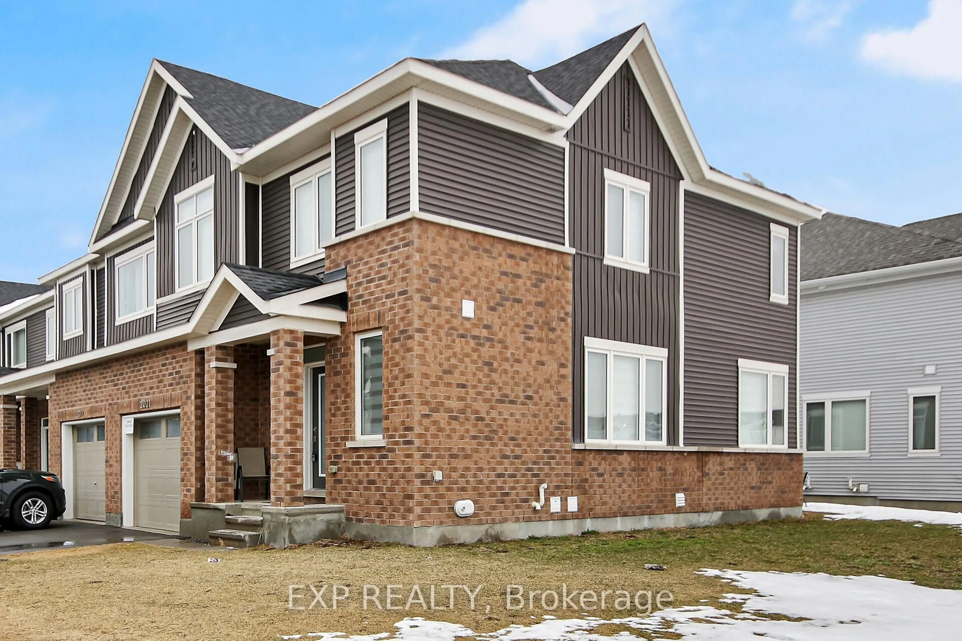 Home with brick exterior material, street for 2021 Elevation Rd, Ottawa Ontario K2J 6W6