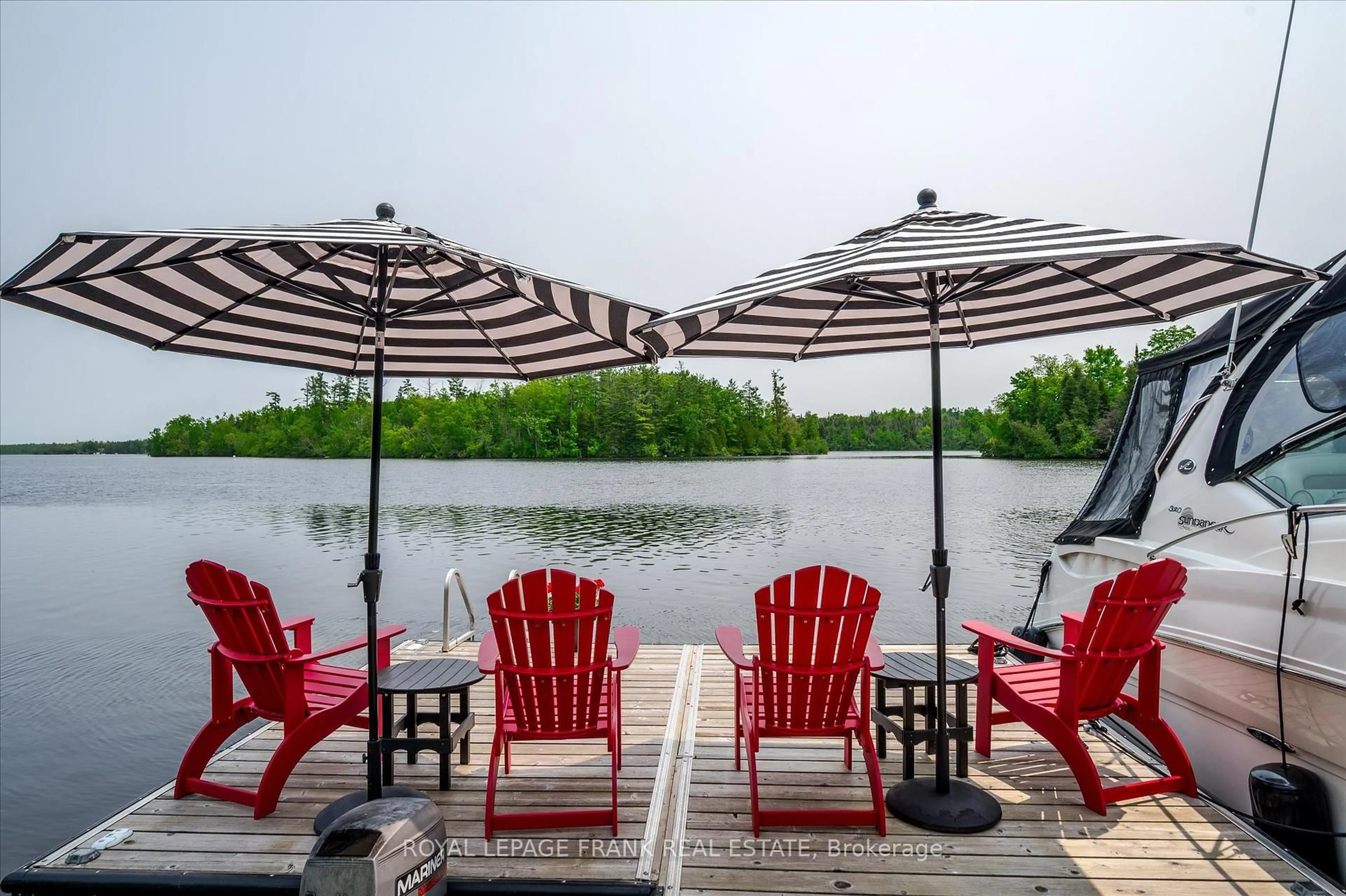 Patio, water/lake/river/ocean view for 2187 Marshall Lane, Selwyn Ontario K0L 2H0