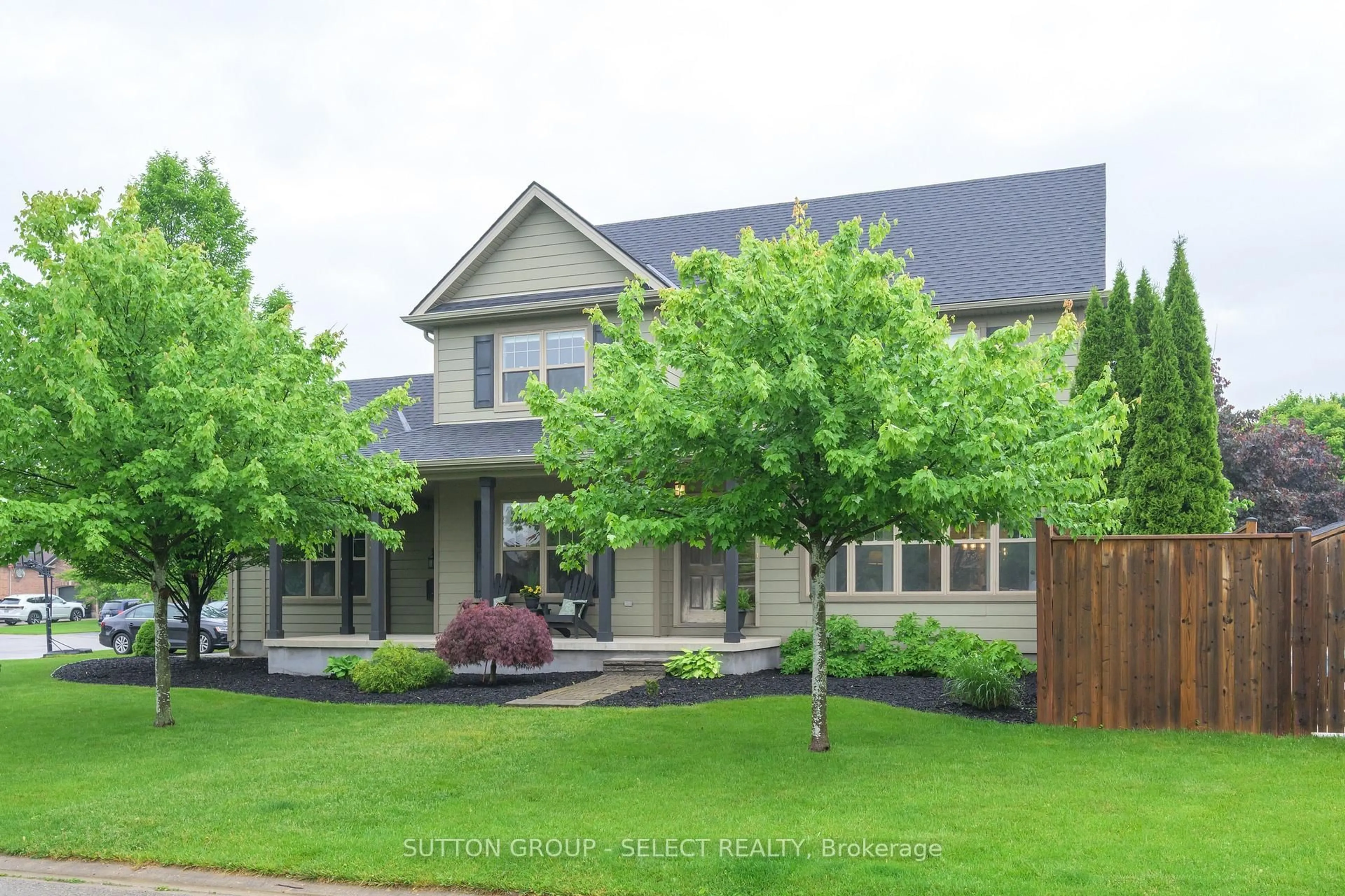 Home with brick exterior material, street for 106 Woodlily Lane, Middlesex Centre Ontario N0M 2A0