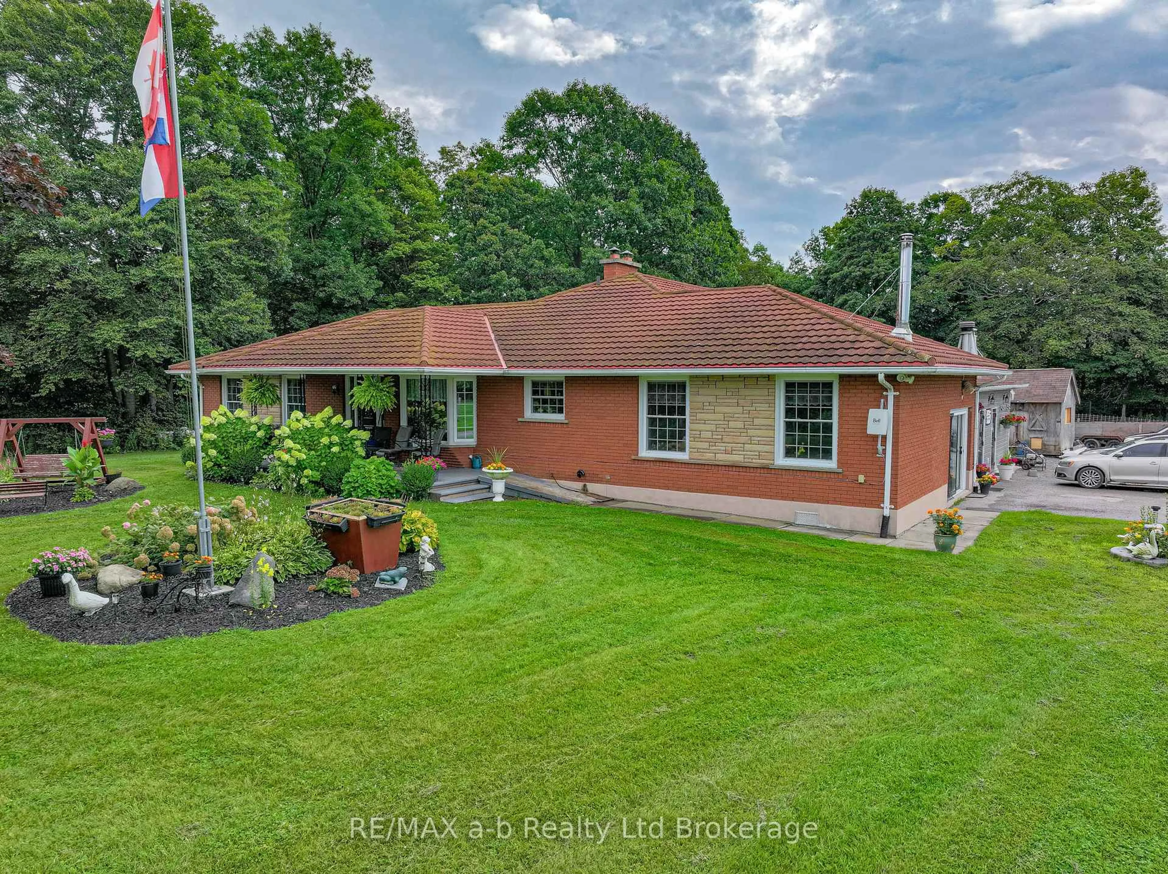A pic from outside/outdoor area/front of a property/back of a property/a pic from drone, unknown for 244 11th Concession Rd, Norfolk Ontario N0E 1G0