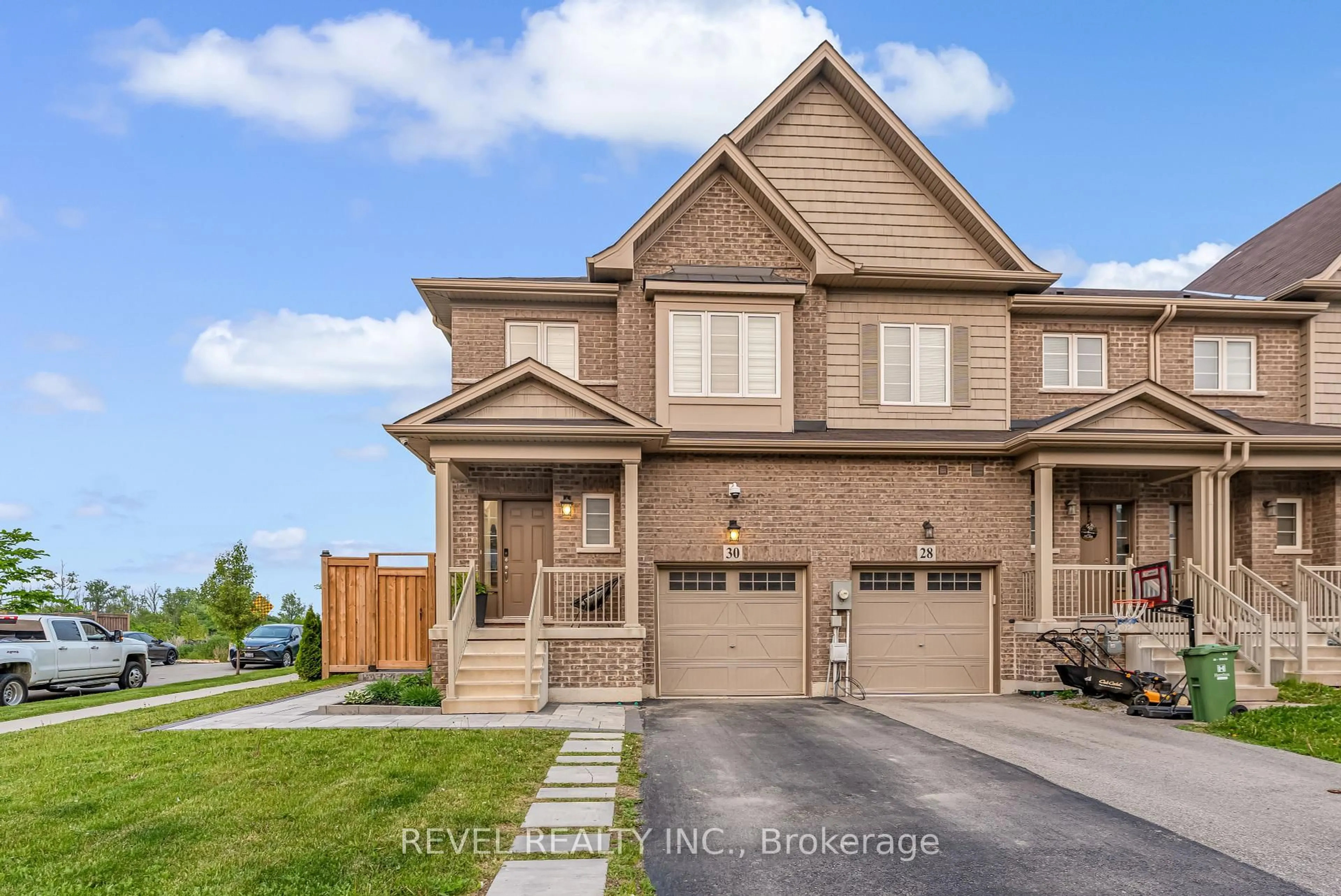 Home with brick exterior material, street for 30 Bradbury Rd, Hamilton Ontario L8J 0L1