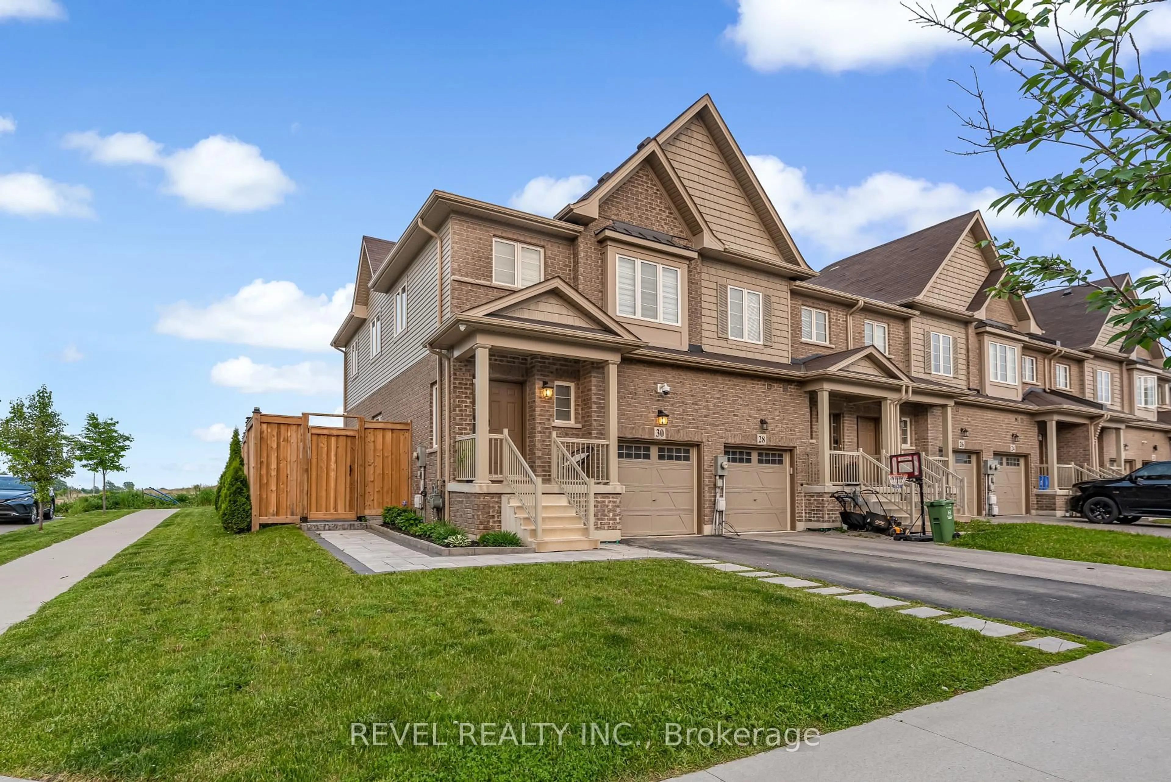 Home with brick exterior material, street for 30 Bradbury Rd, Hamilton Ontario L8J 0L1