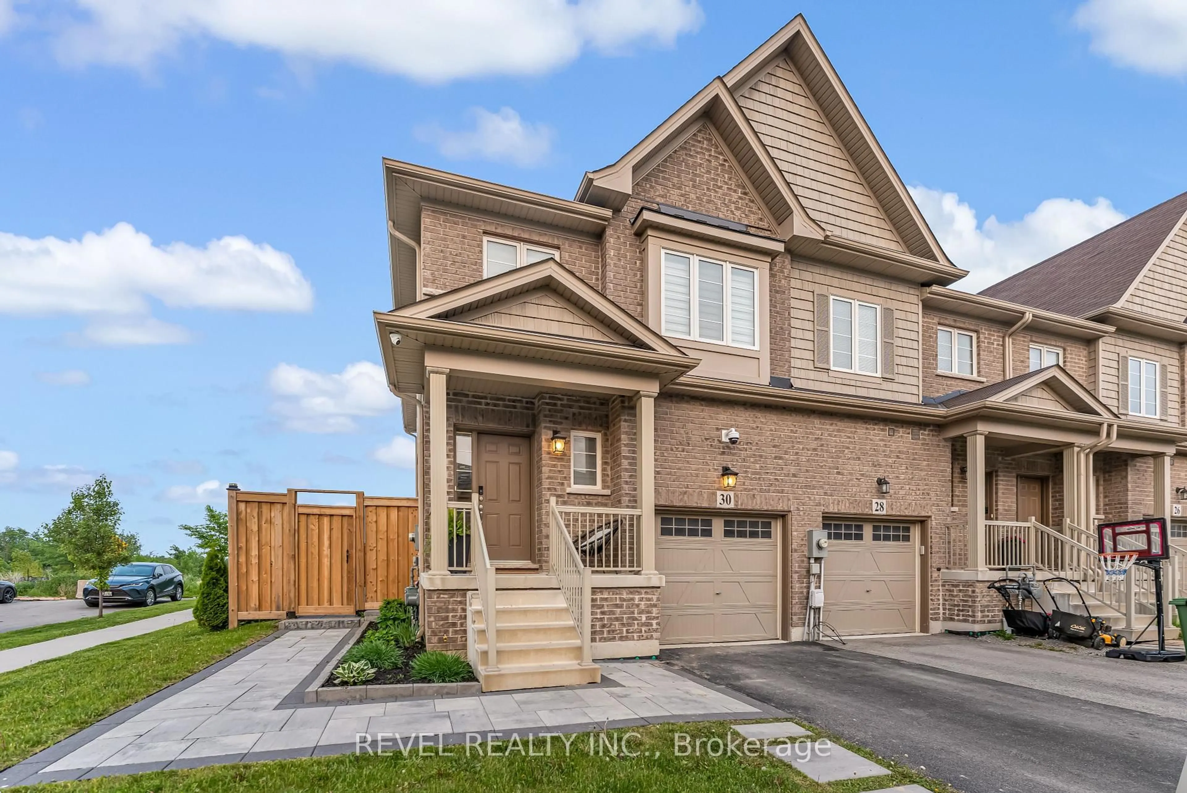 Home with brick exterior material, street for 30 Bradbury Rd, Hamilton Ontario L8J 0L1