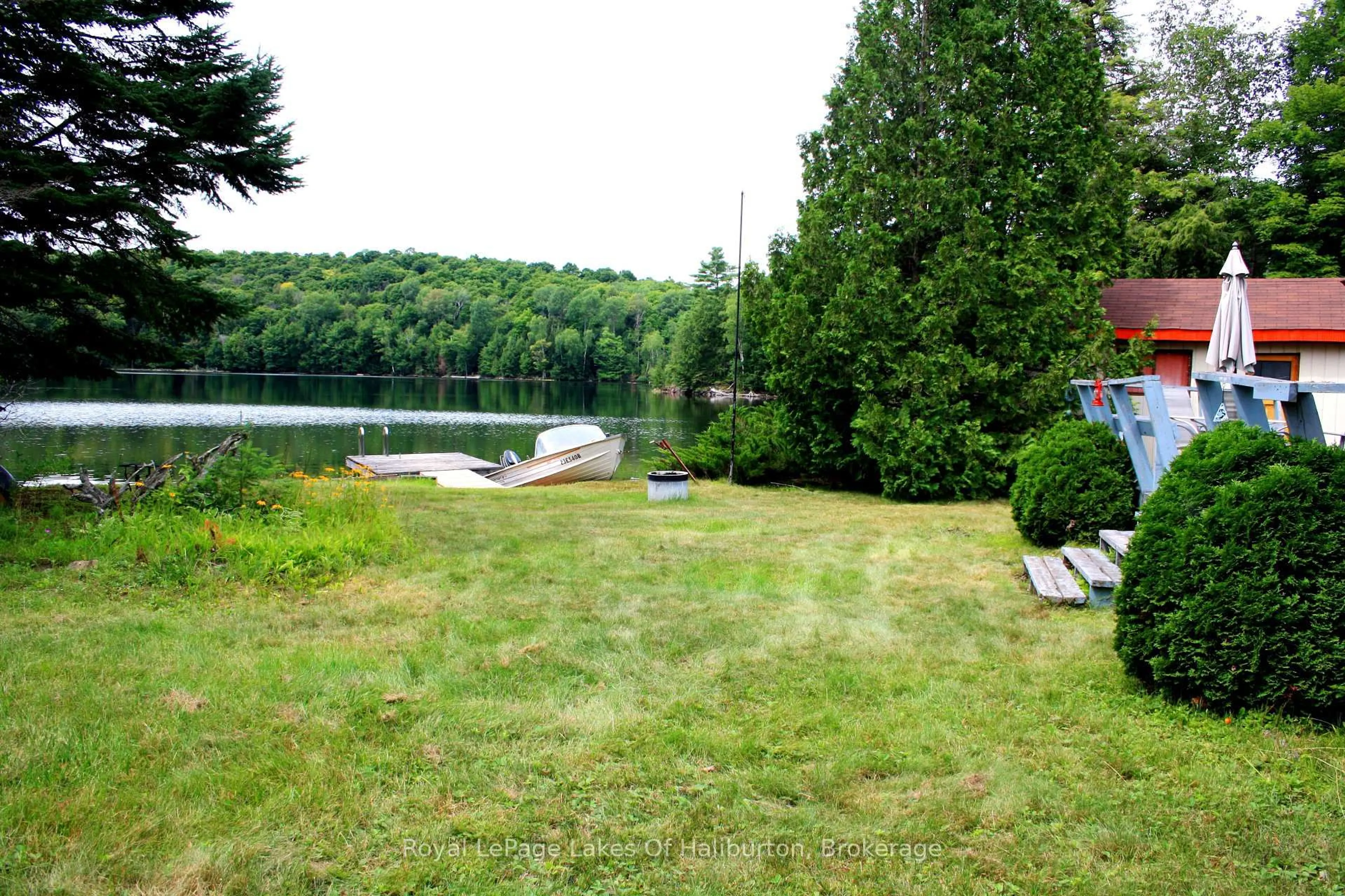 Patio, water/lake/river/ocean view for 1058 DOREEN'S Lane, Highlands East Ontario K0L 2Y0