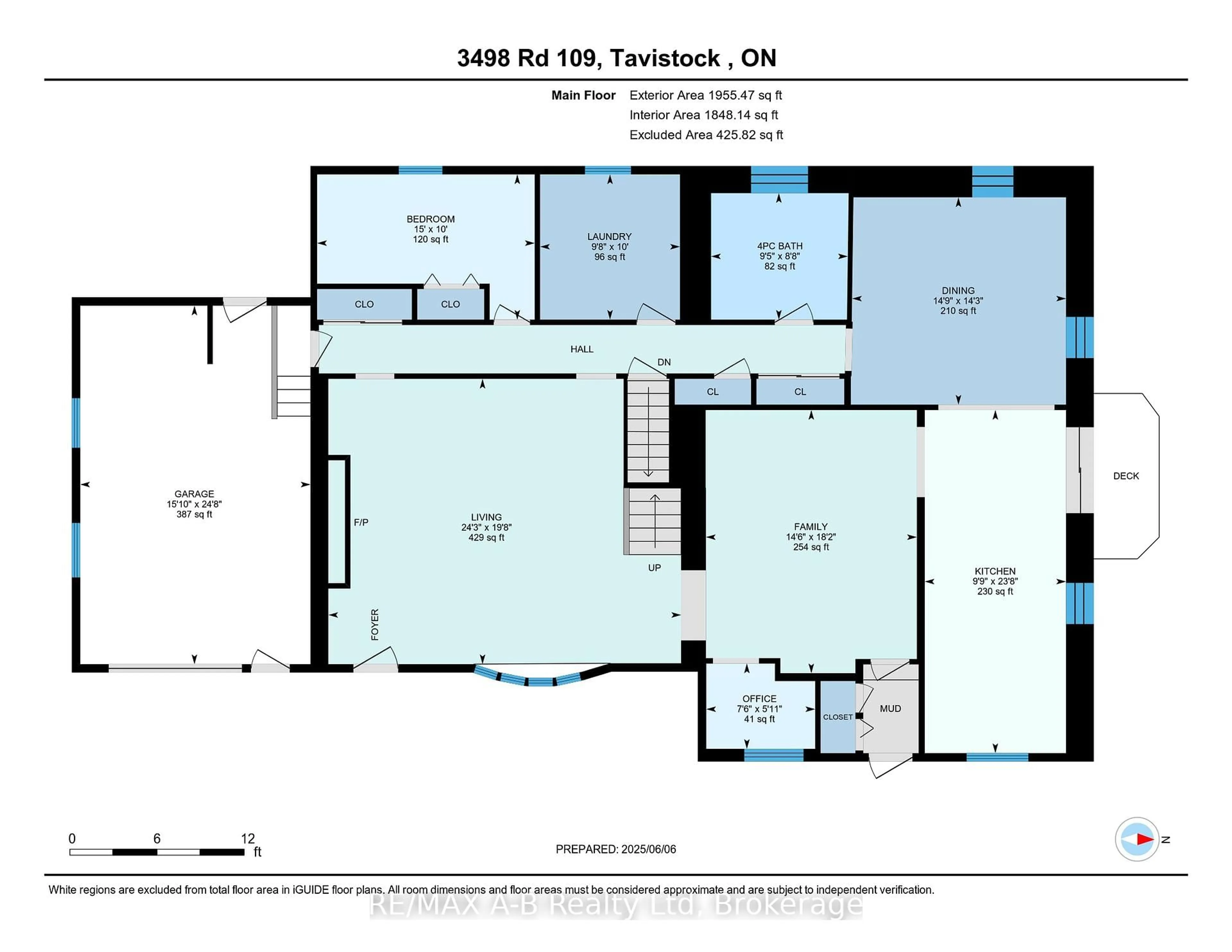 Floor plan for 3498 Rd 109 Rd, Perth East Ontario N0B 2R0