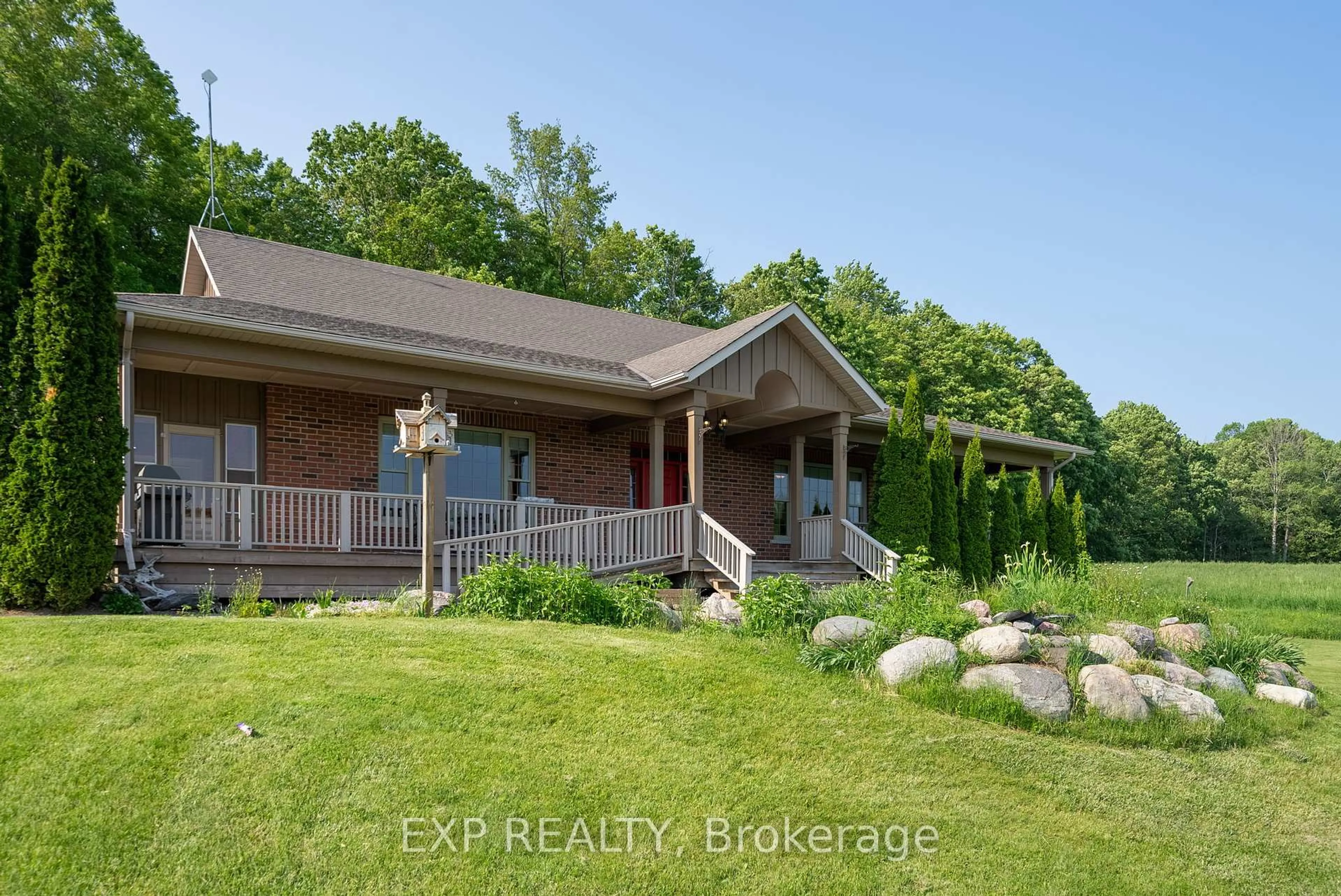 A pic from outside/outdoor area/front of a property/back of a property/a pic from drone, water/lake/river/ocean view for 10326 Community Centre Rd, Alnwick/Haldimand Ontario K0K 1C0