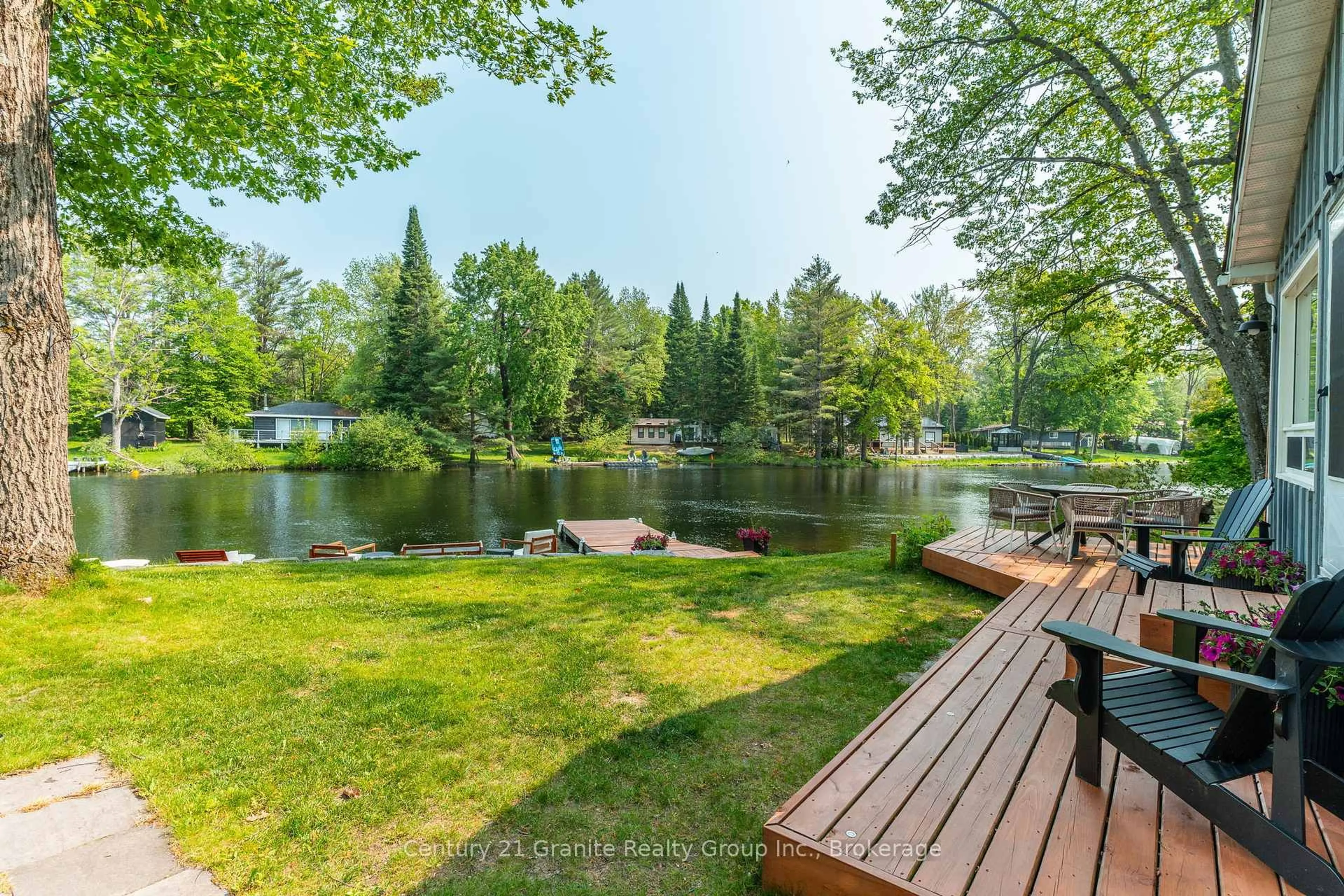 Patio, water/lake/river/ocean view for 13 Birchleaf Dr, Kawartha Lakes Ontario K0M 2L0