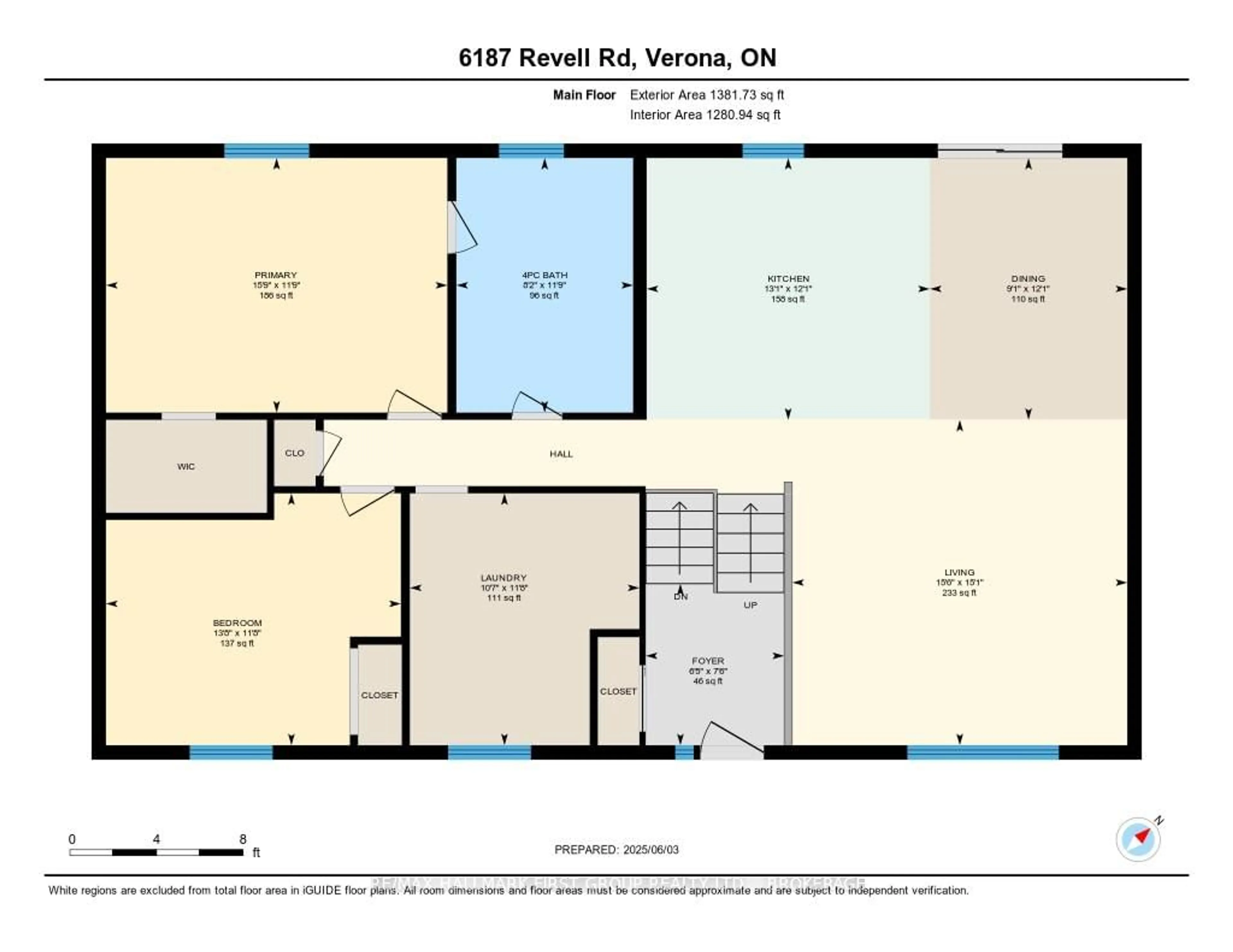Floor plan for 6187 REVELL Rd, Verona Ontario K0H 2W0