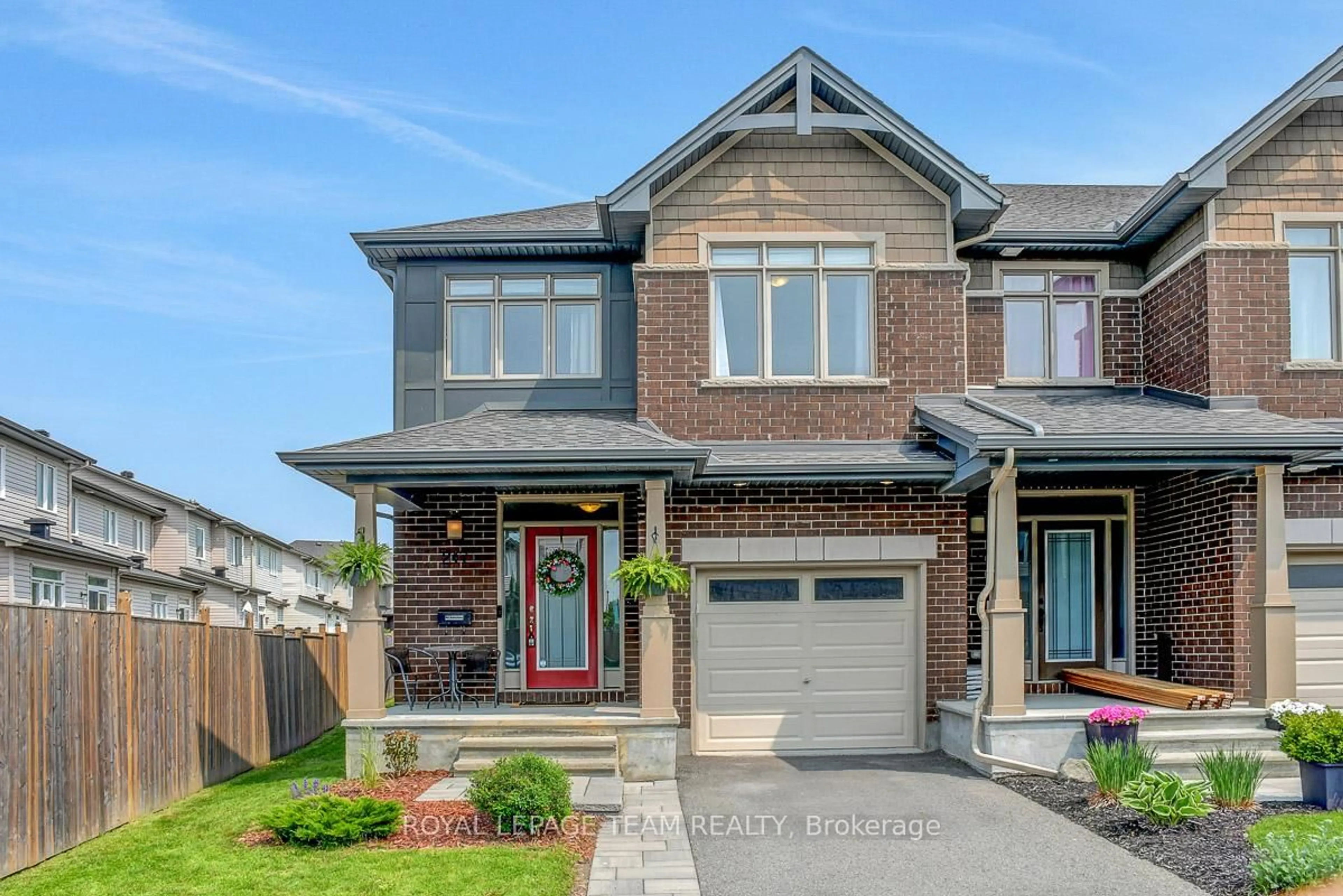Home with brick exterior material, street for 217 NIGHTFALL St, Ottawa Ontario K4M 0E2