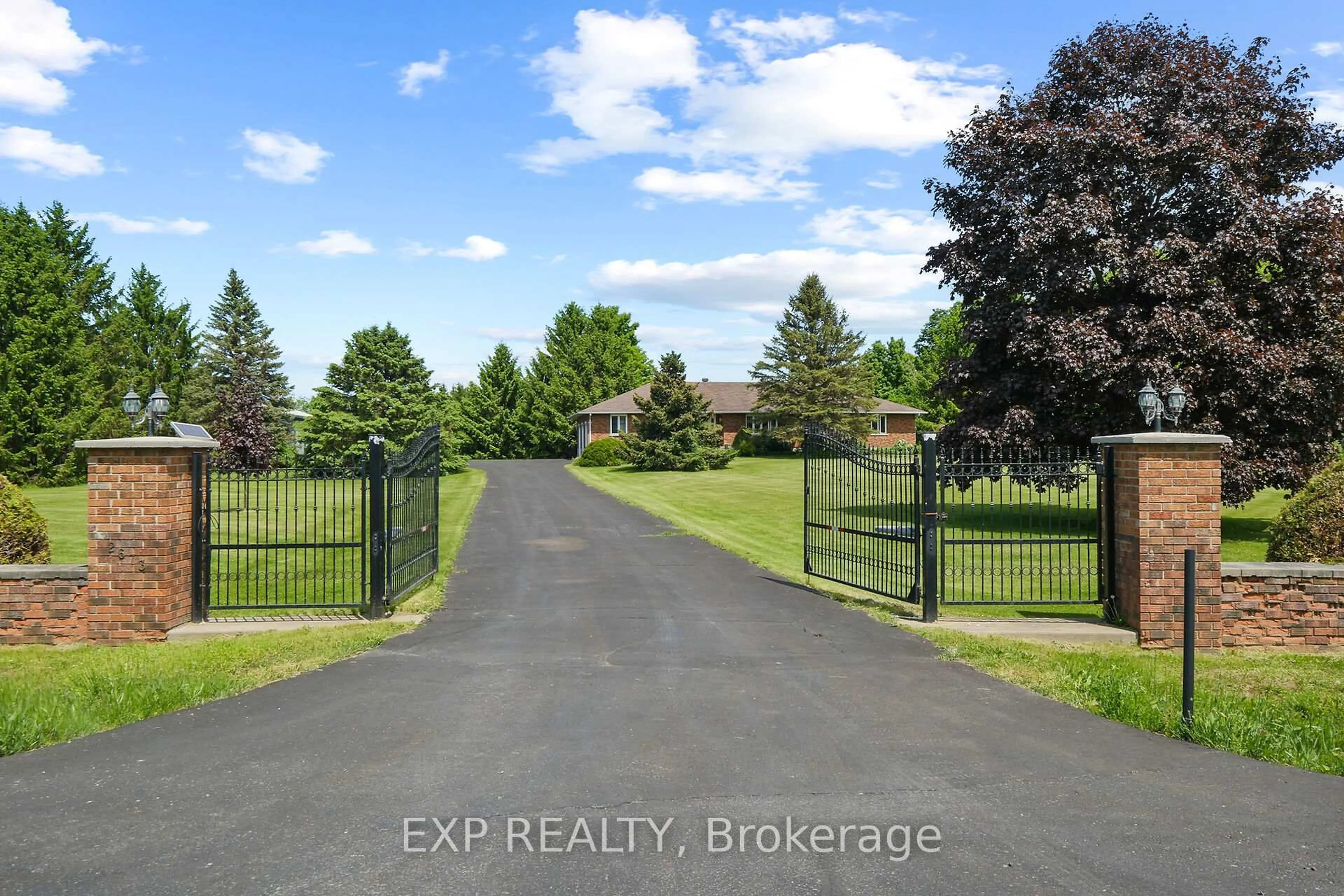 A pic from outside/outdoor area/front of a property/back of a property/a pic from drone, water/lake/river/ocean view for 2673 Yorks Corners Rd, Metcalfe Ontario K0A 2P0