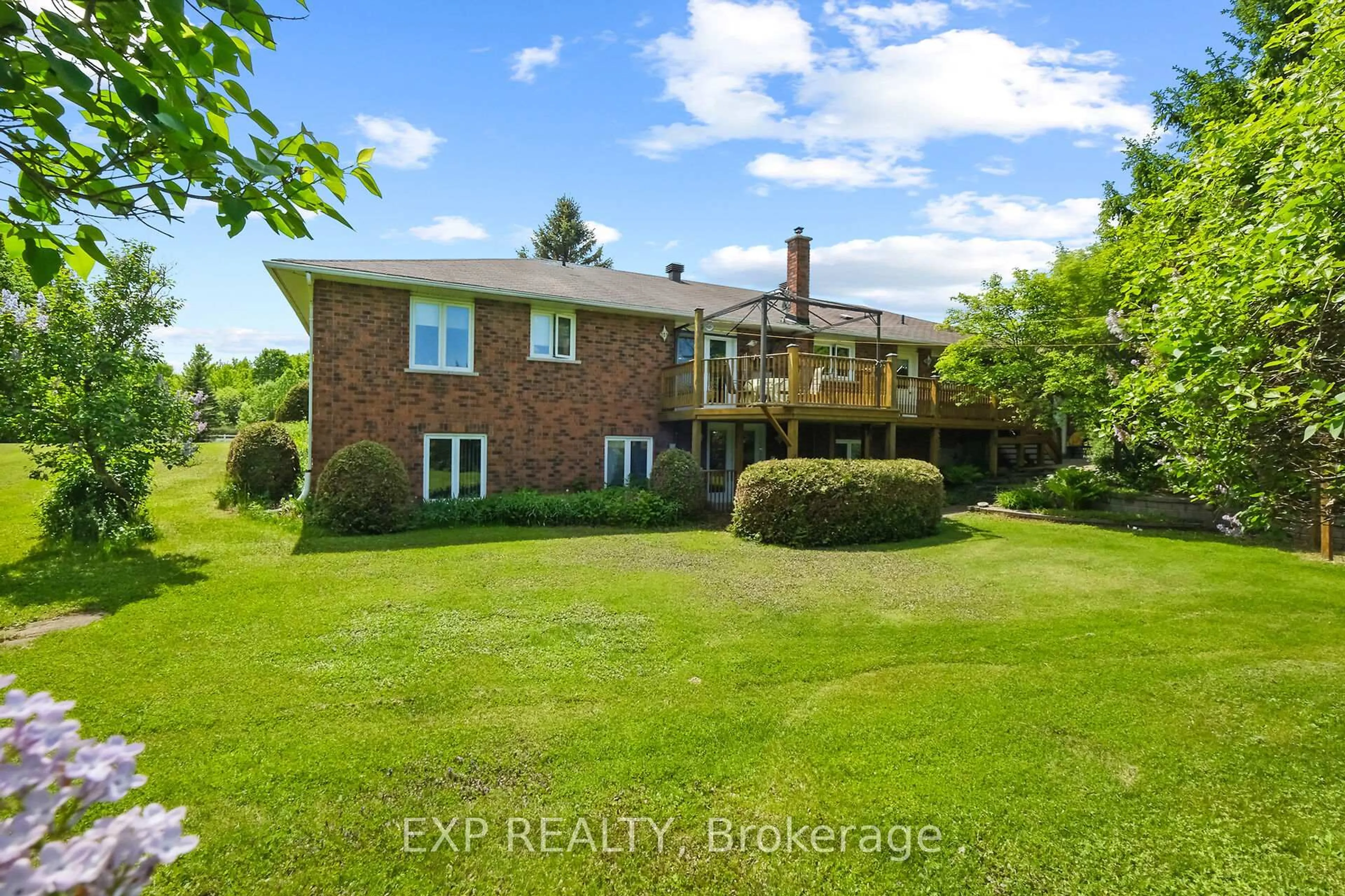 A pic from outside/outdoor area/front of a property/back of a property/a pic from drone, water/lake/river/ocean view for 2673 Yorks Corners Rd, Metcalfe Ontario K0A 2P0