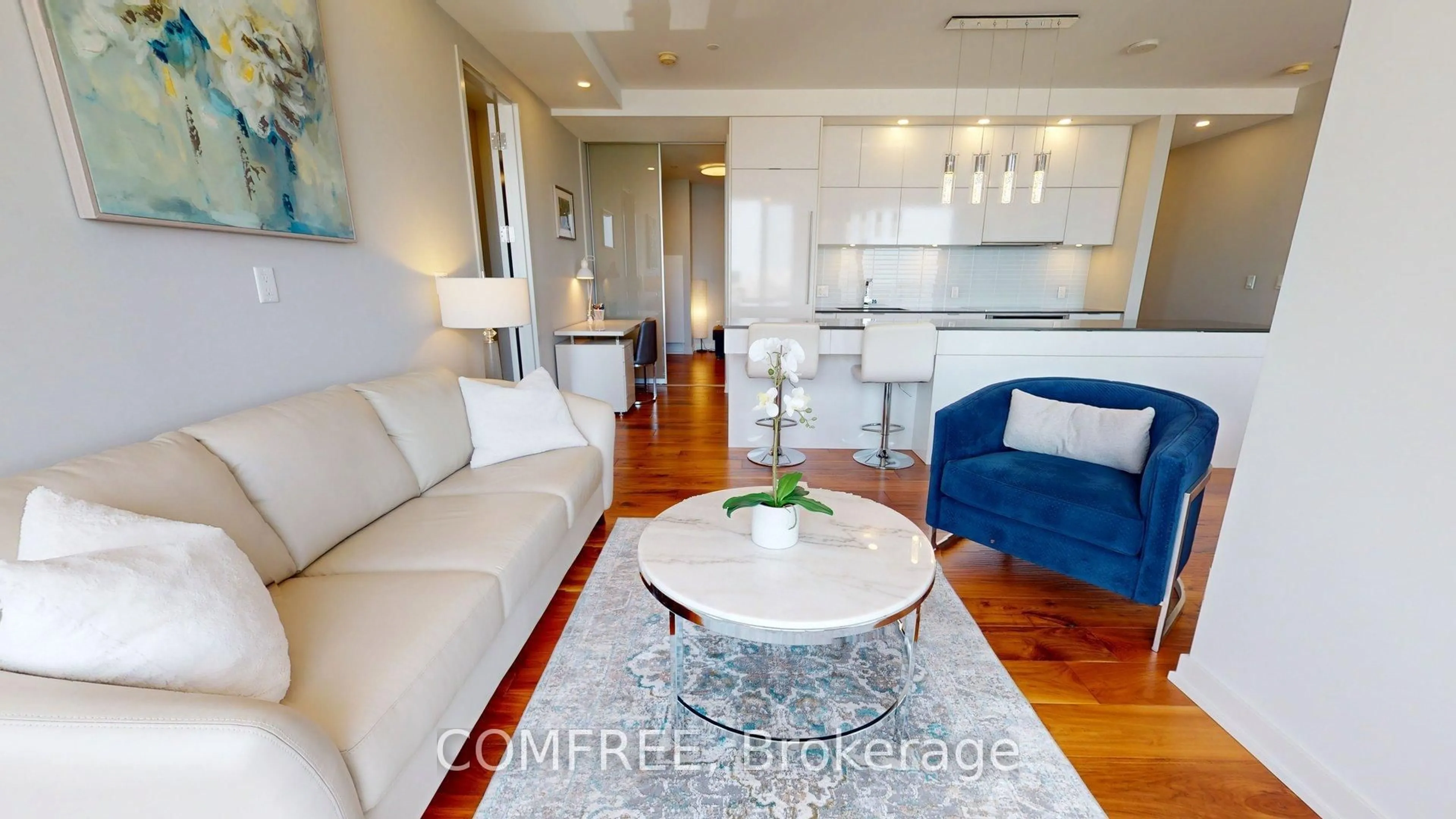Living room with furniture, unknown for 101 Queen St #1603, Ottawa Ontario K1P 0B7
