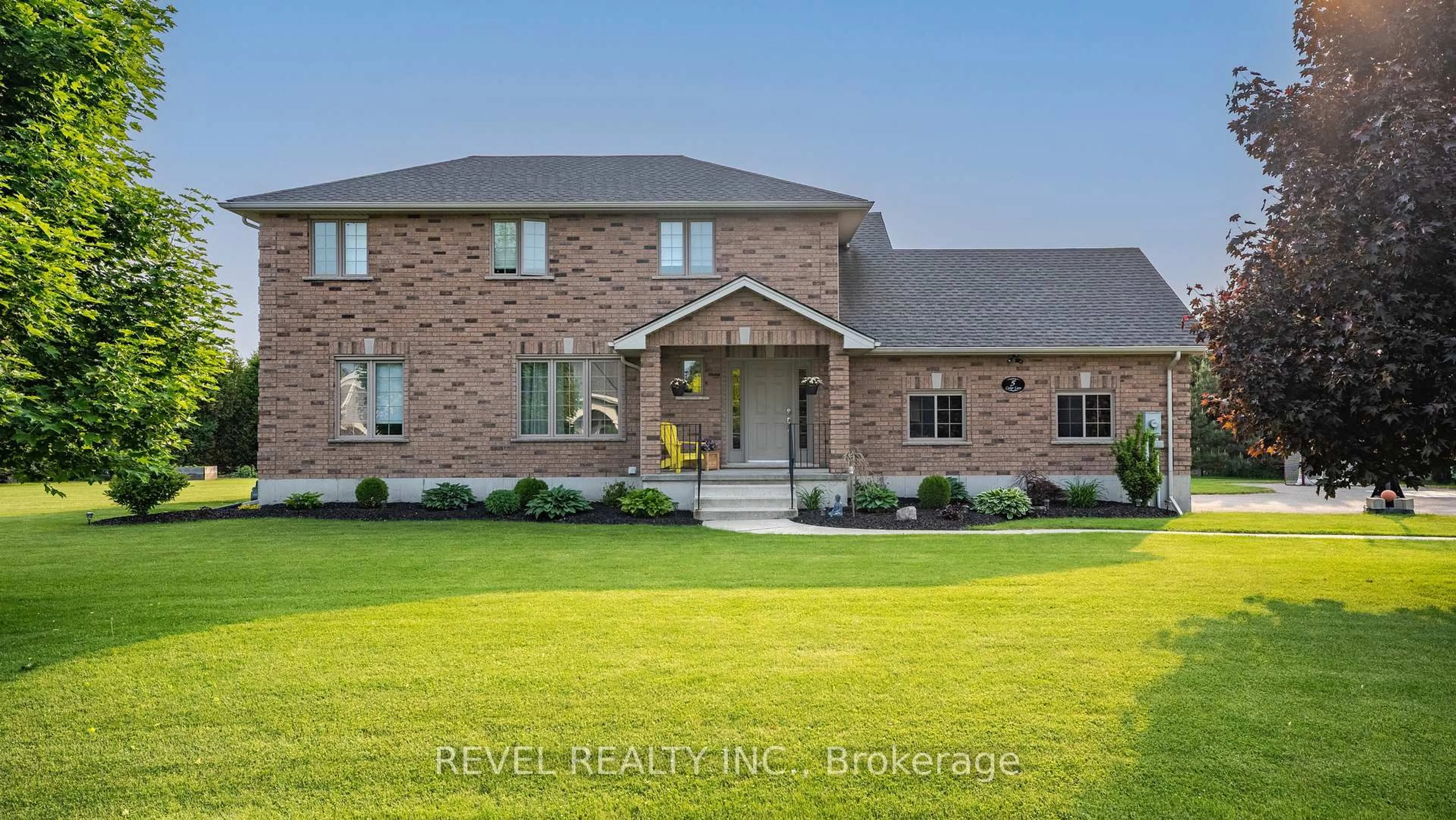 Home with brick exterior material, unknown for 5 Cedar Lane, Brant Ontario N0E 1A0