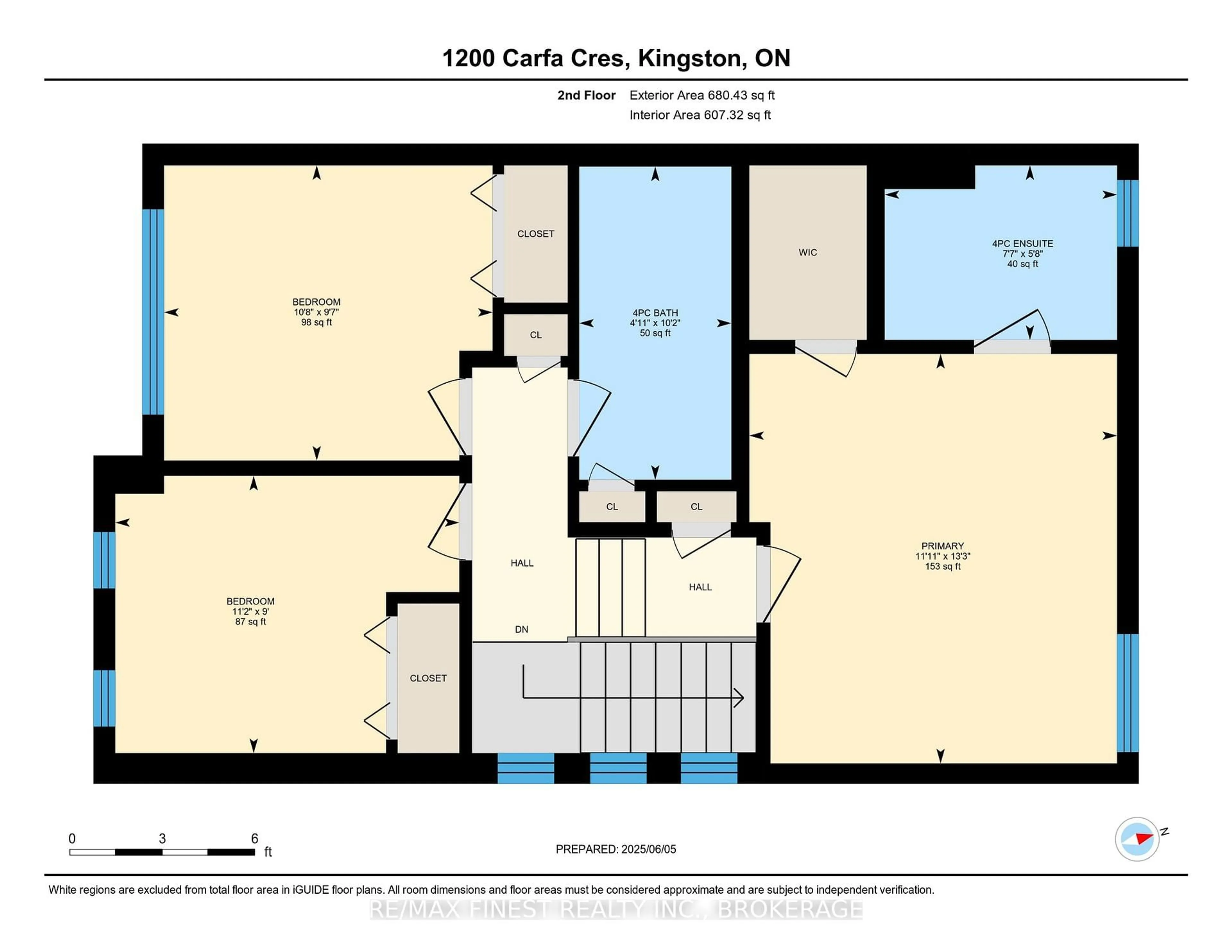 Floor plan for 1200 Carfa Cres, Kingston Ontario K7P 0N1