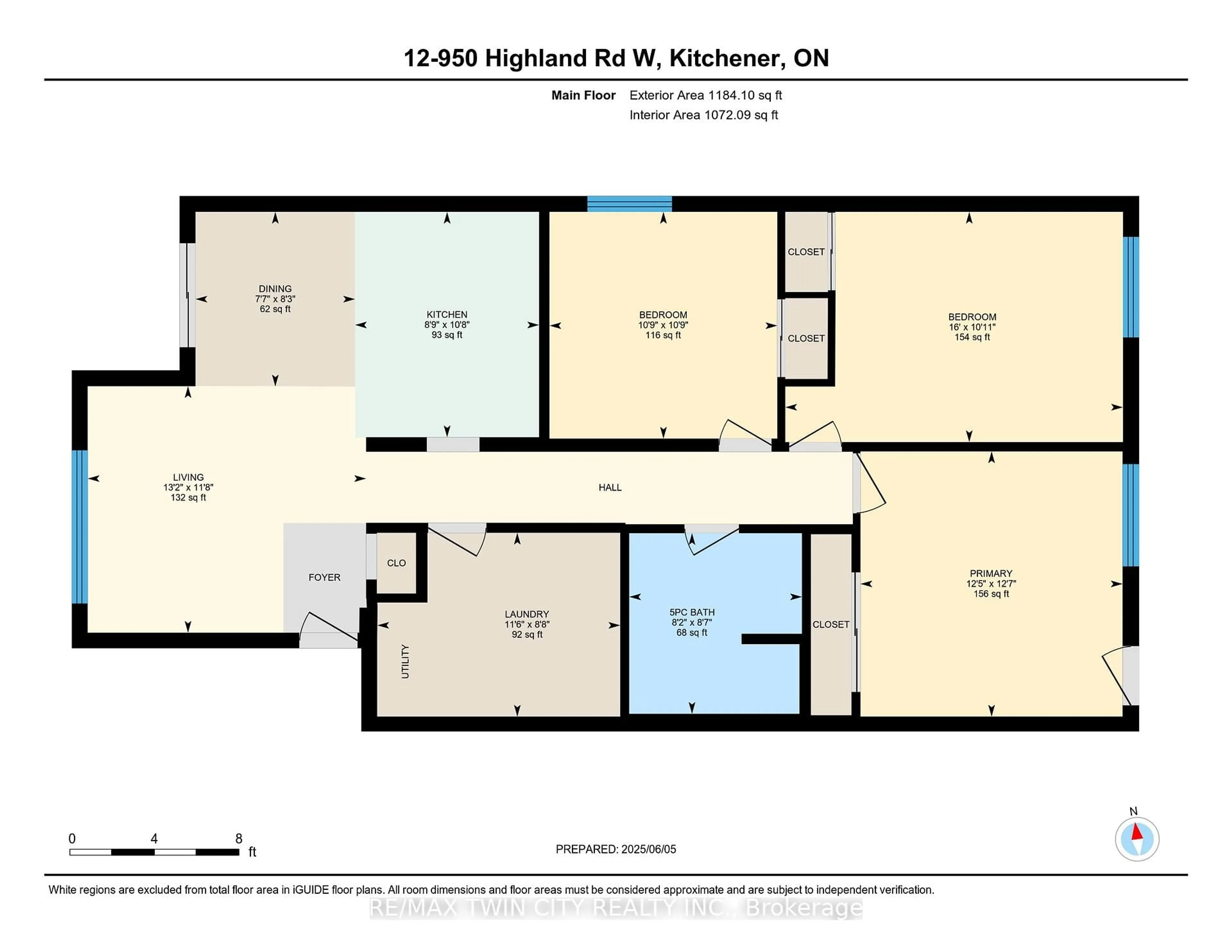 Floor plan for 950 Highland Rd #12, Kitchener Ontario N2N 0A5