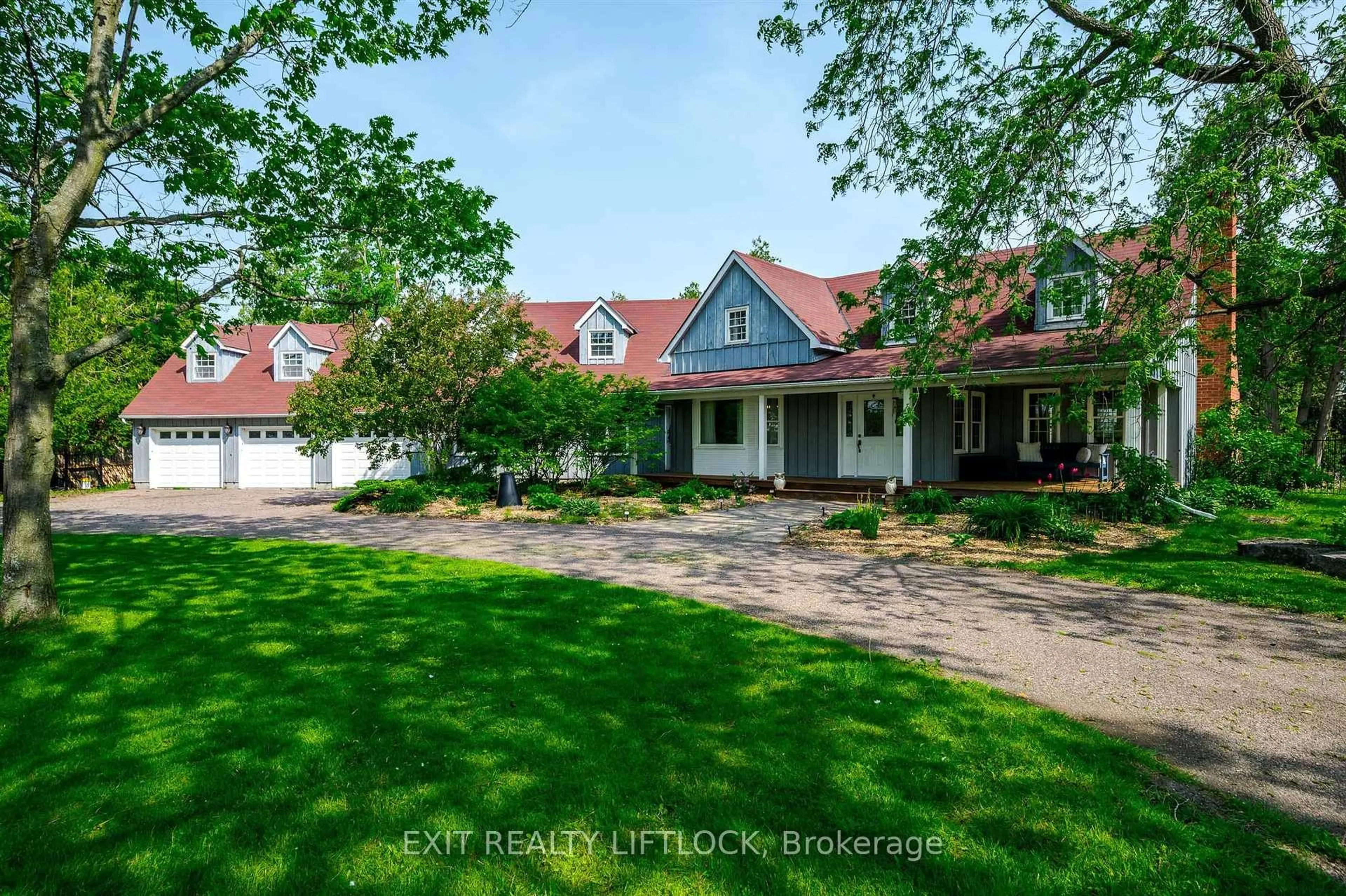 A pic from outside/outdoor area/front of a property/back of a property/a pic from drone, street for 65 Kenrei Rd, Kawartha Lakes Ontario K9V 4R1