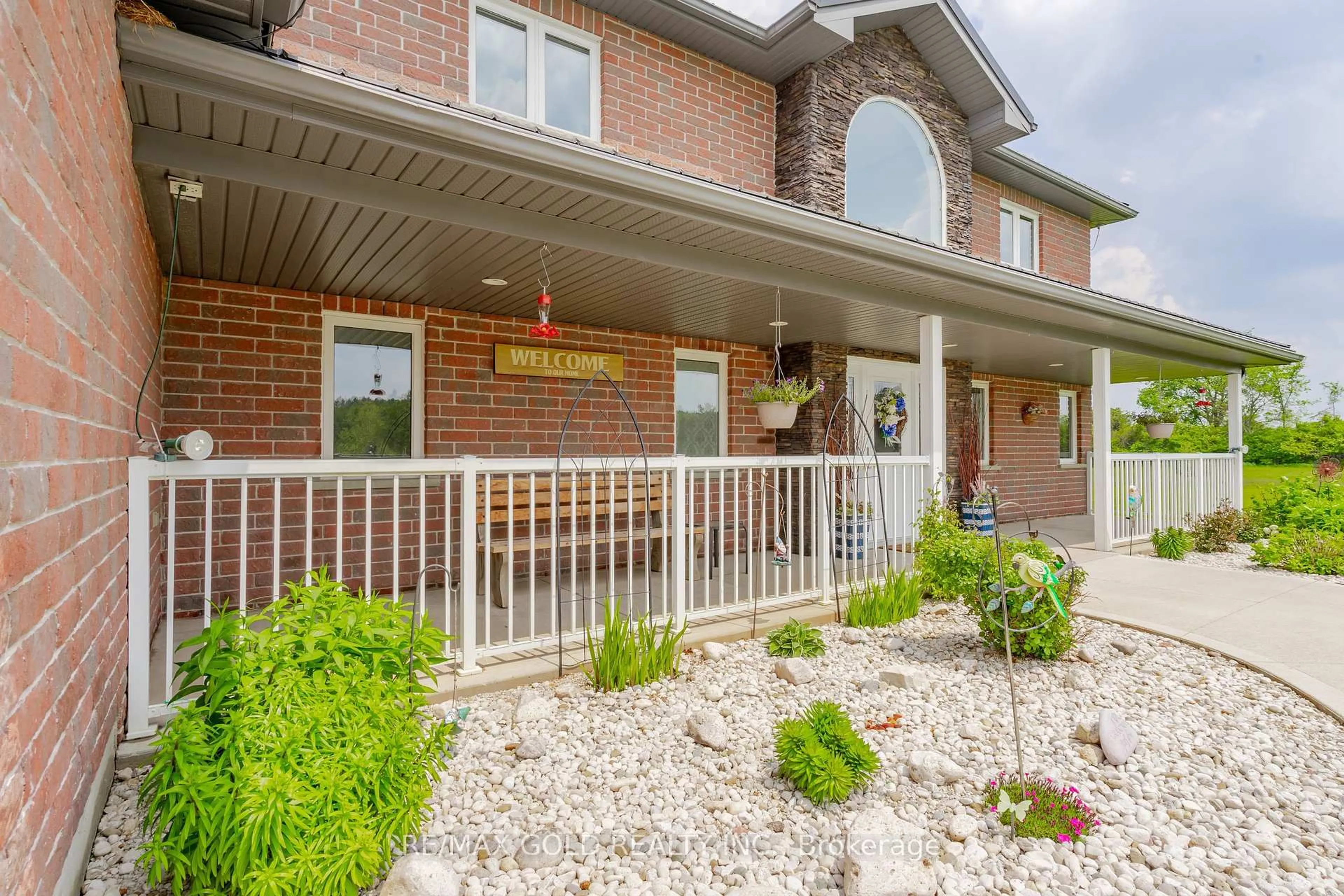 Home with brick exterior material, street for 342119 CONCESSION 2 NDR, West Grey Ontario N4N 3B7