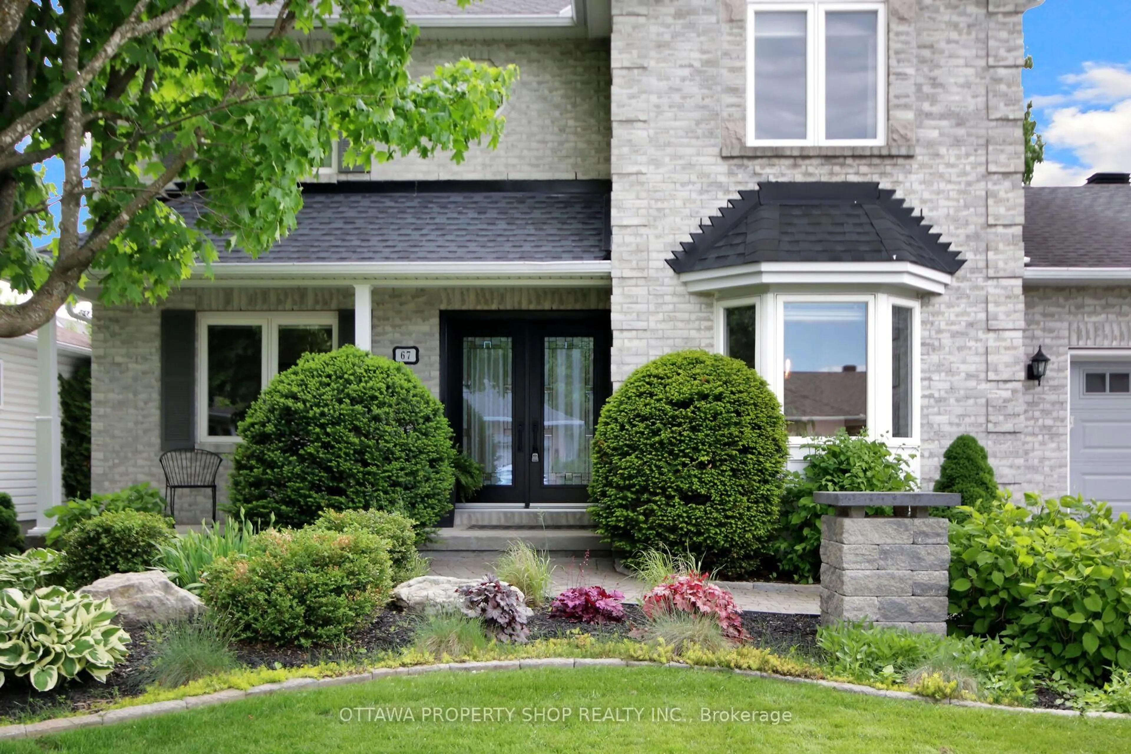 Home with brick exterior material, street for 67 Crantham Cres, Ottawa Ontario K2S 1R2