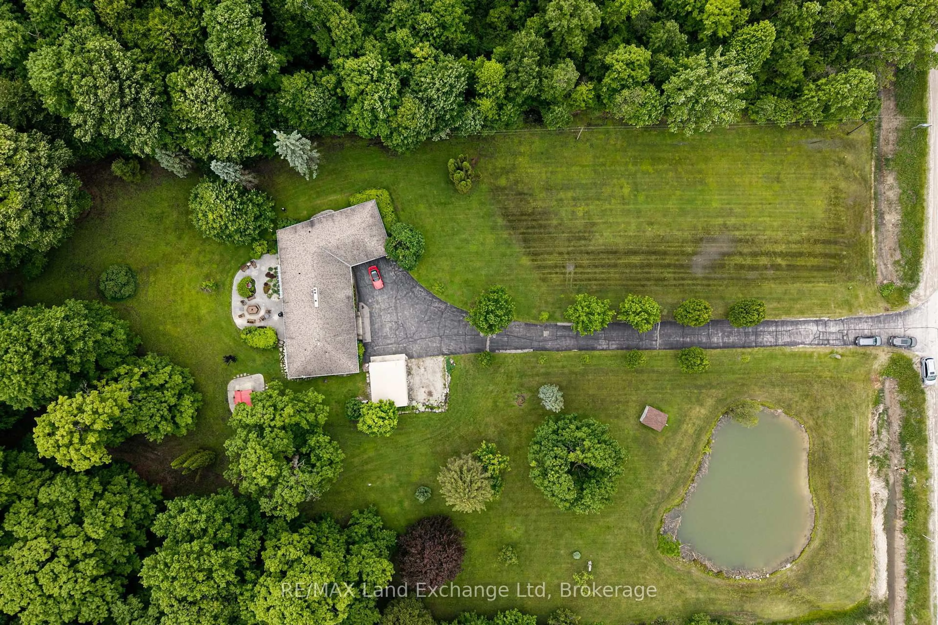 A pic from outside/outdoor area/front of a property/back of a property/a pic from drone, unknown for 14519 Elginfield Rd, Middlesex Centre Ontario N0M 2J0