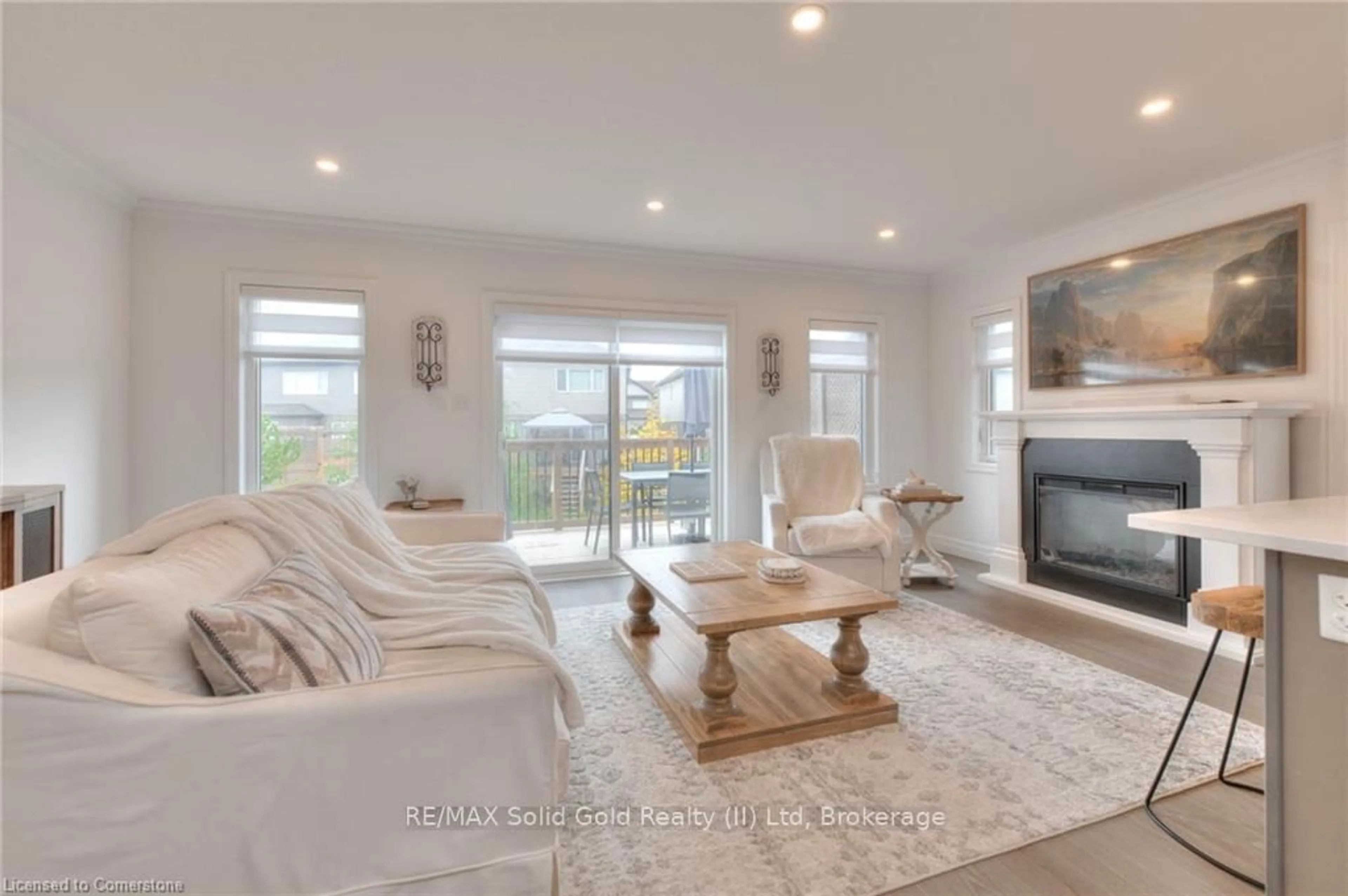 Living room with furniture, unknown for 135 Hardcastle Dr #45, Cambridge Ontario N1S 0B6