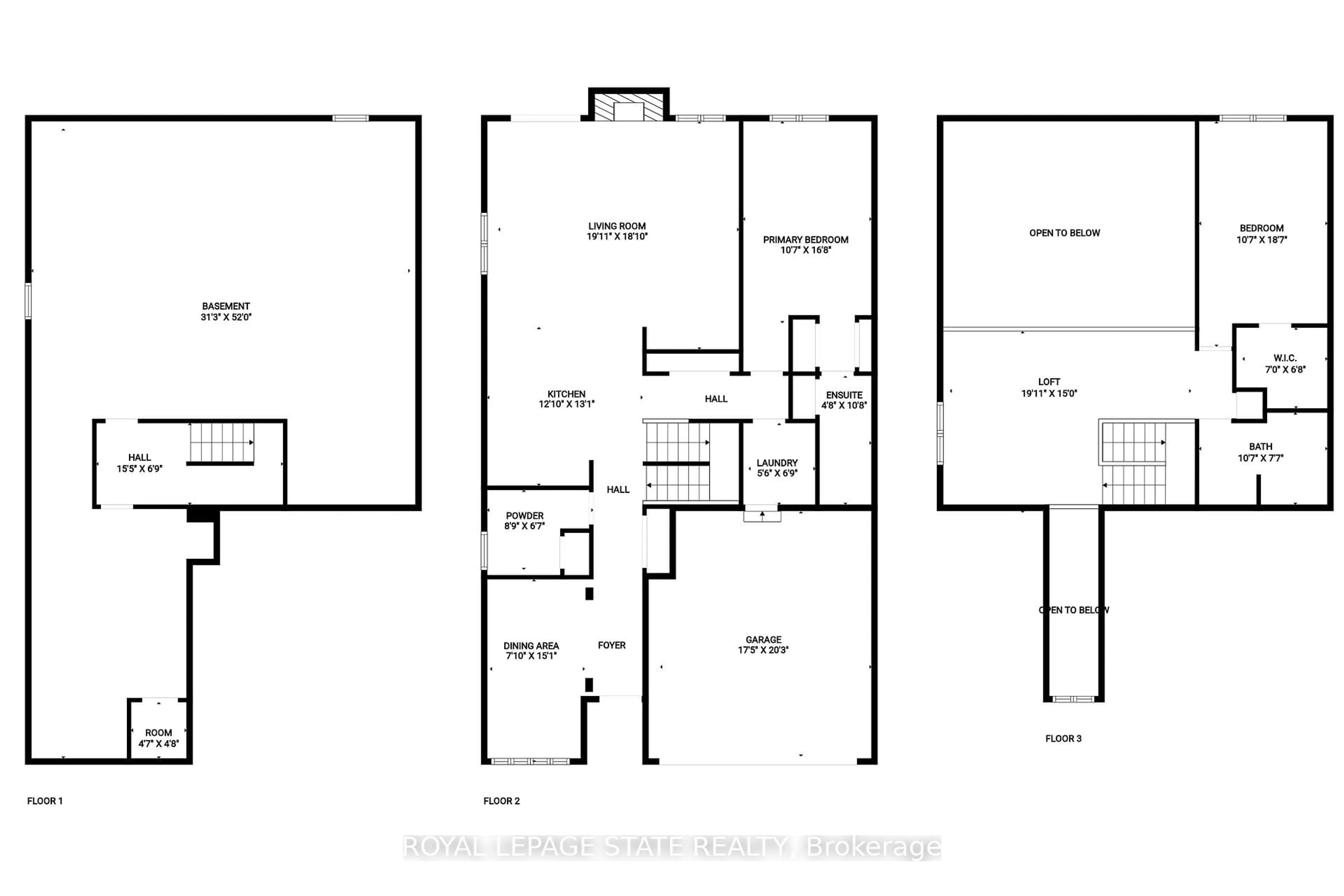 Floor plan for 114 Toulon Ave, Hamilton Ontario L9K 1L5