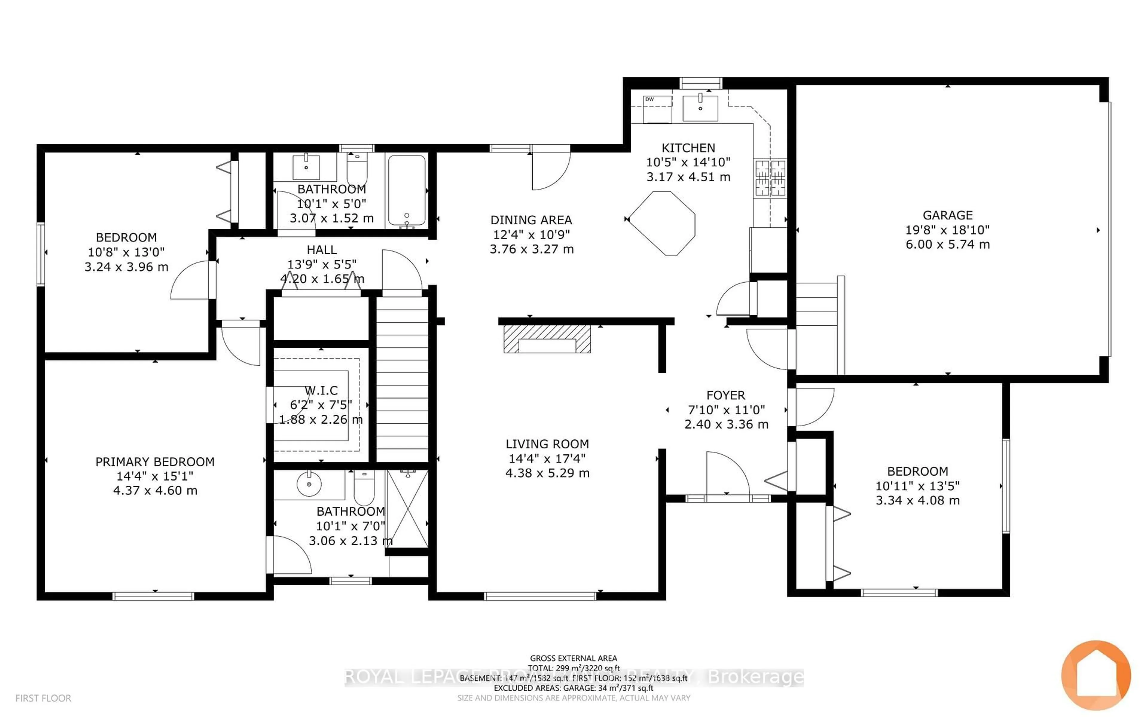 Floor plan for 3 Hazel Crt, Belleville Ontario K8P 5M4