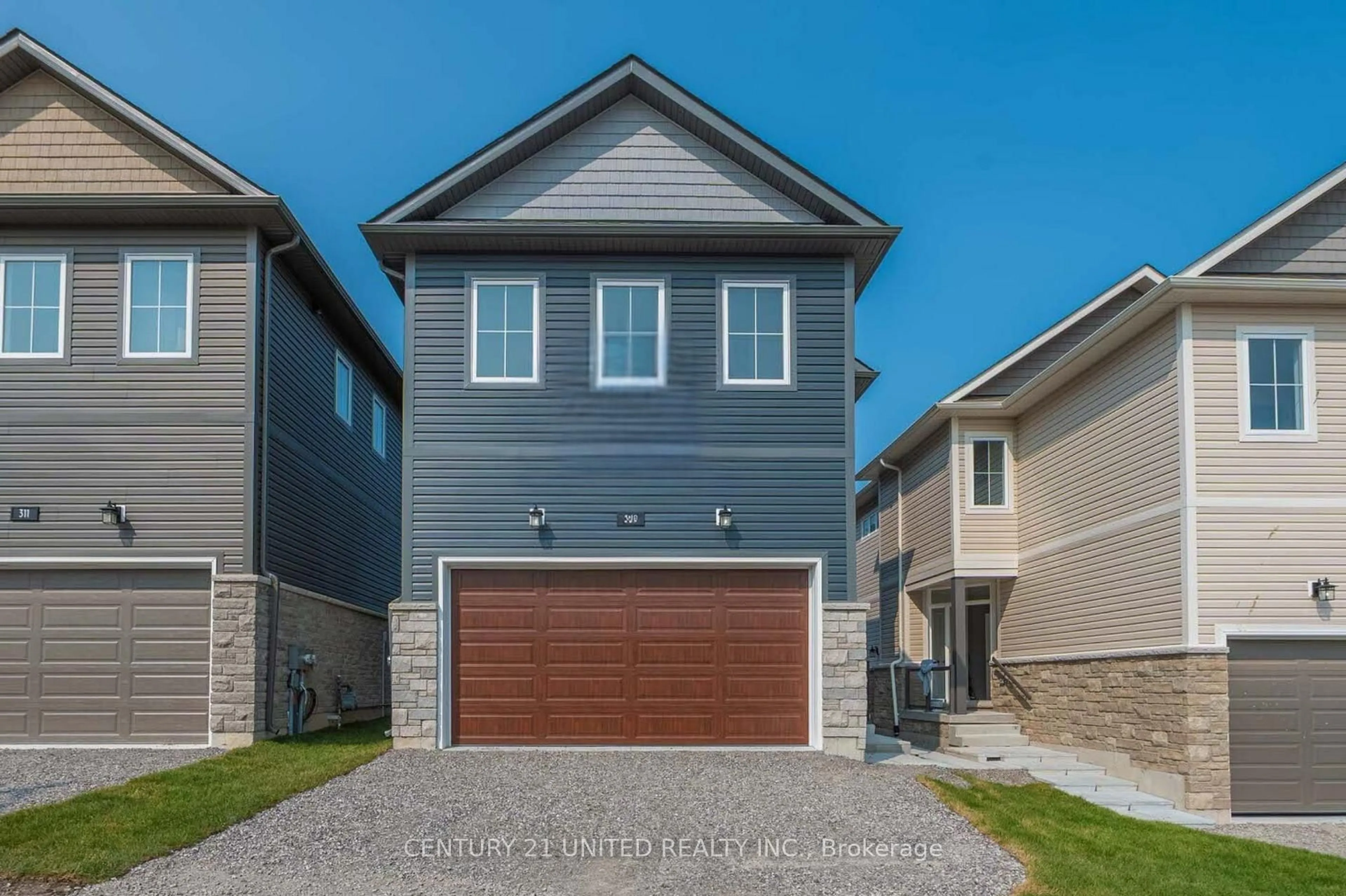 Home with vinyl exterior material, street for 309 Mullighan Gdns, Peterborough North Ontario K9K 0G3