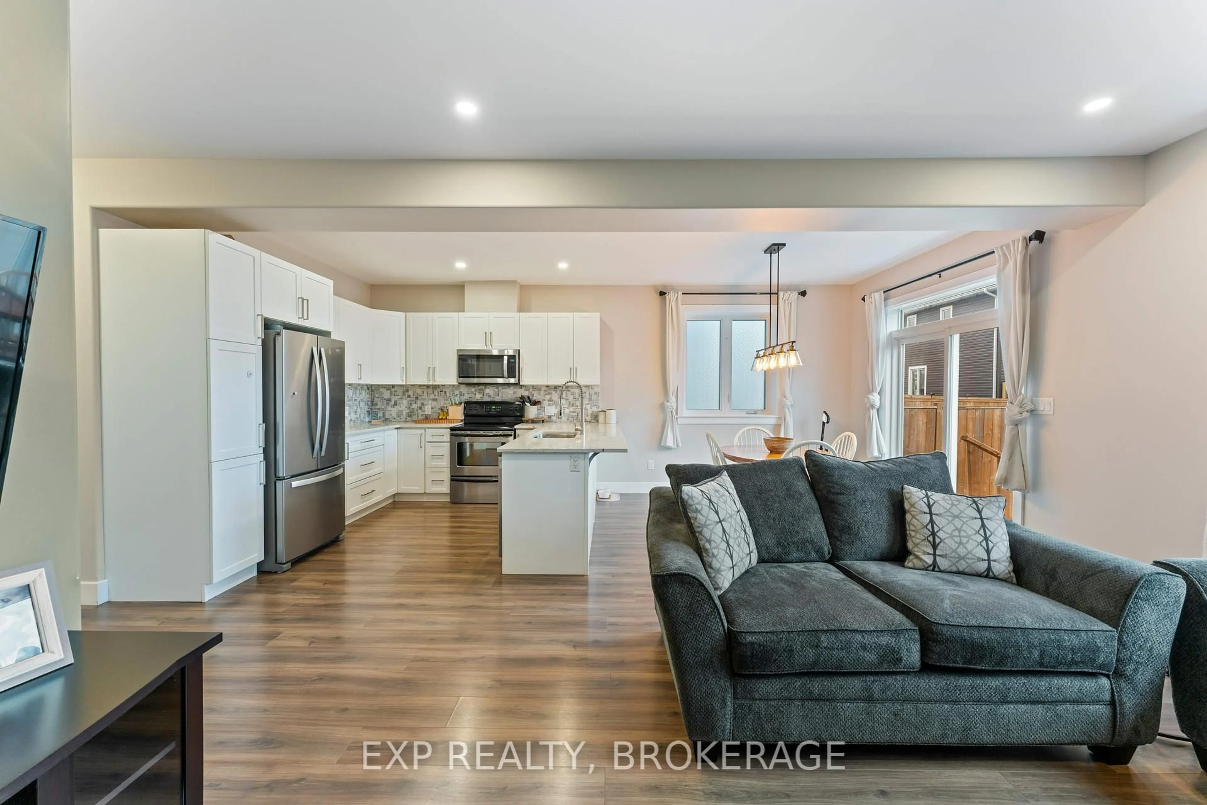 Open concept kitchen, unknown for 107 Hazlett St, Loyalist Ontario K7N 0C1