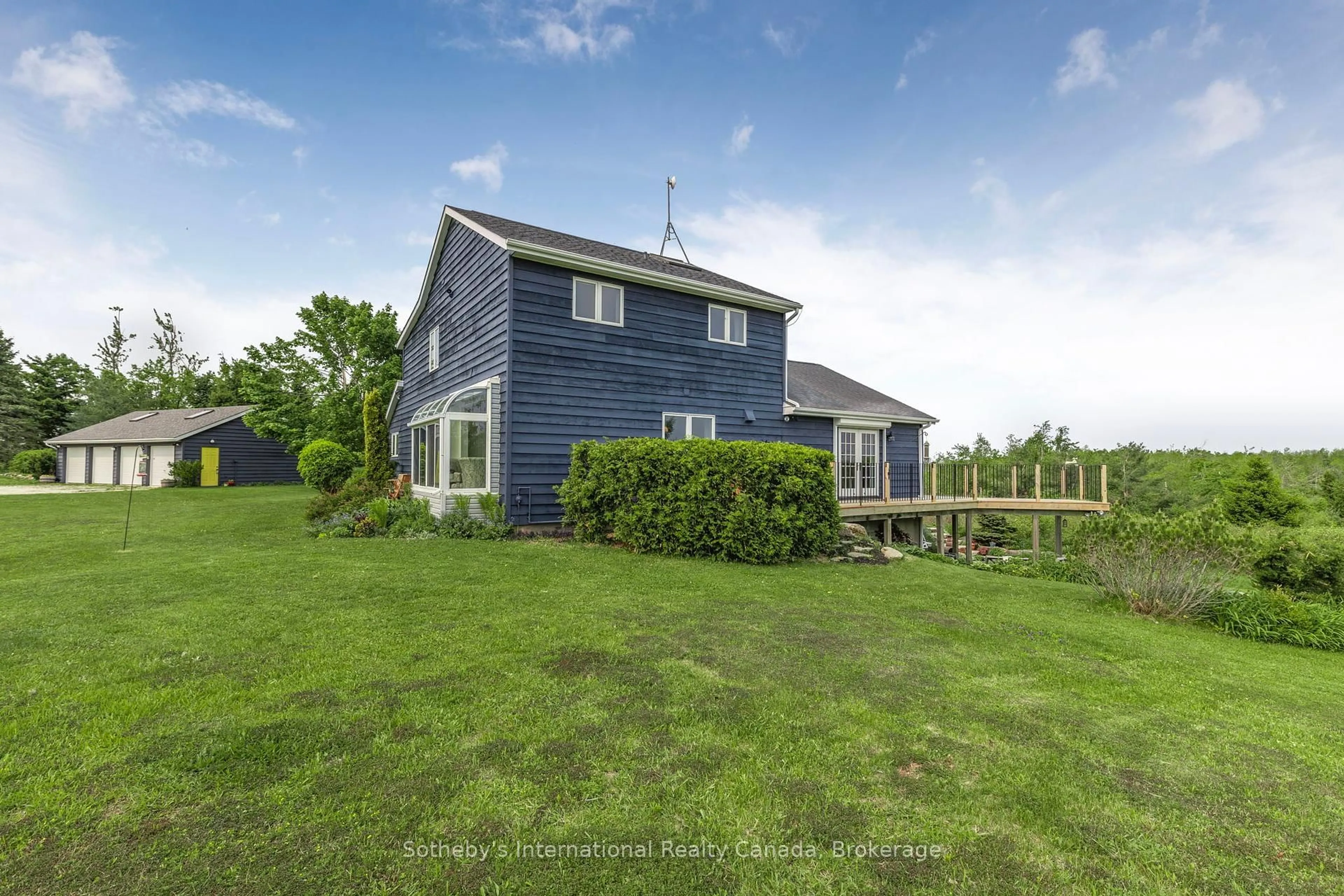 A pic from outside/outdoor area/front of a property/back of a property/a pic from drone, unknown for 758693 2nd Line, Mulmur Ontario L9V 0H1