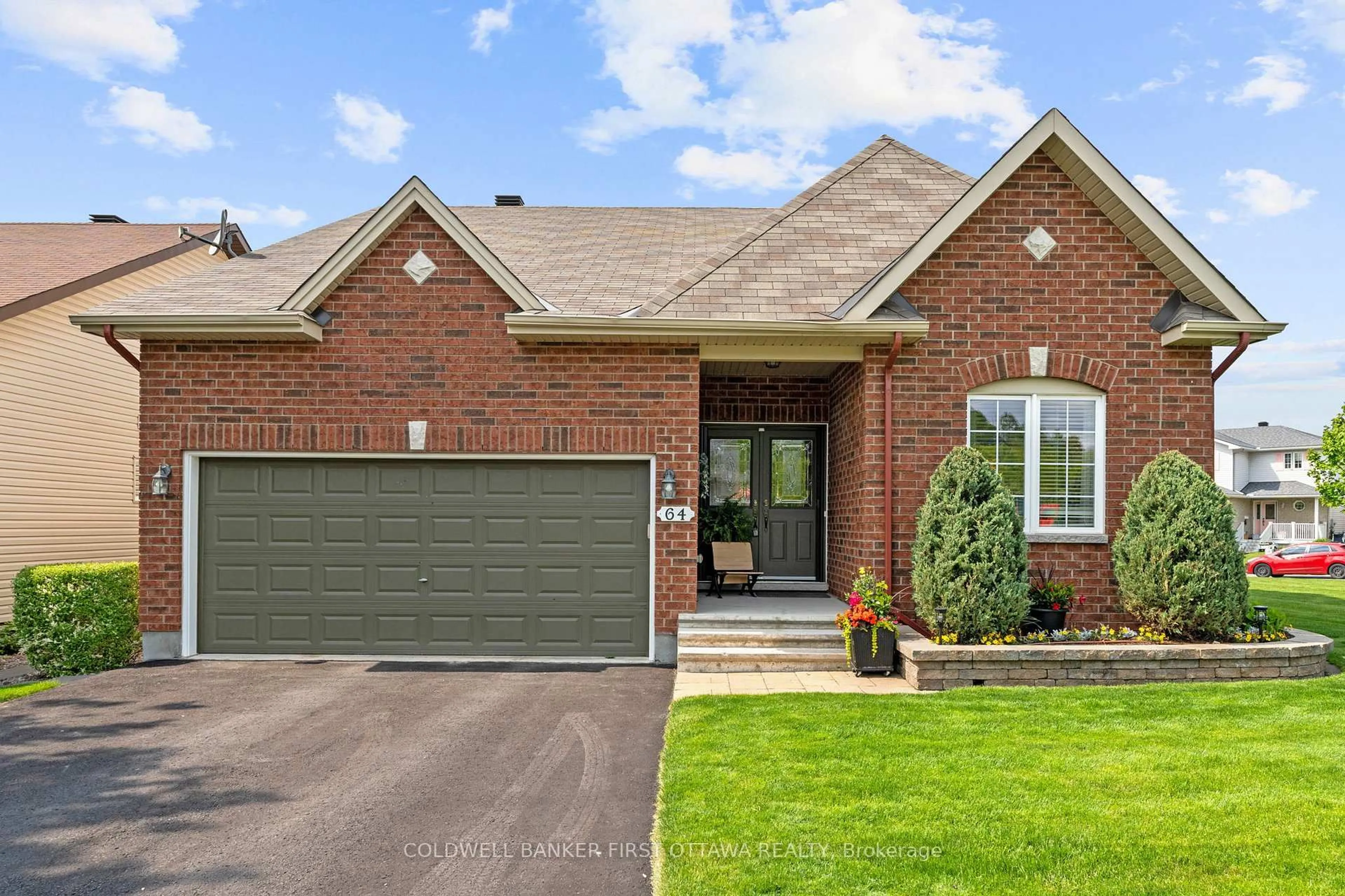 Home with brick exterior material, street for 64 Moe Robillard St, Arnprior Ontario K7S 0C7