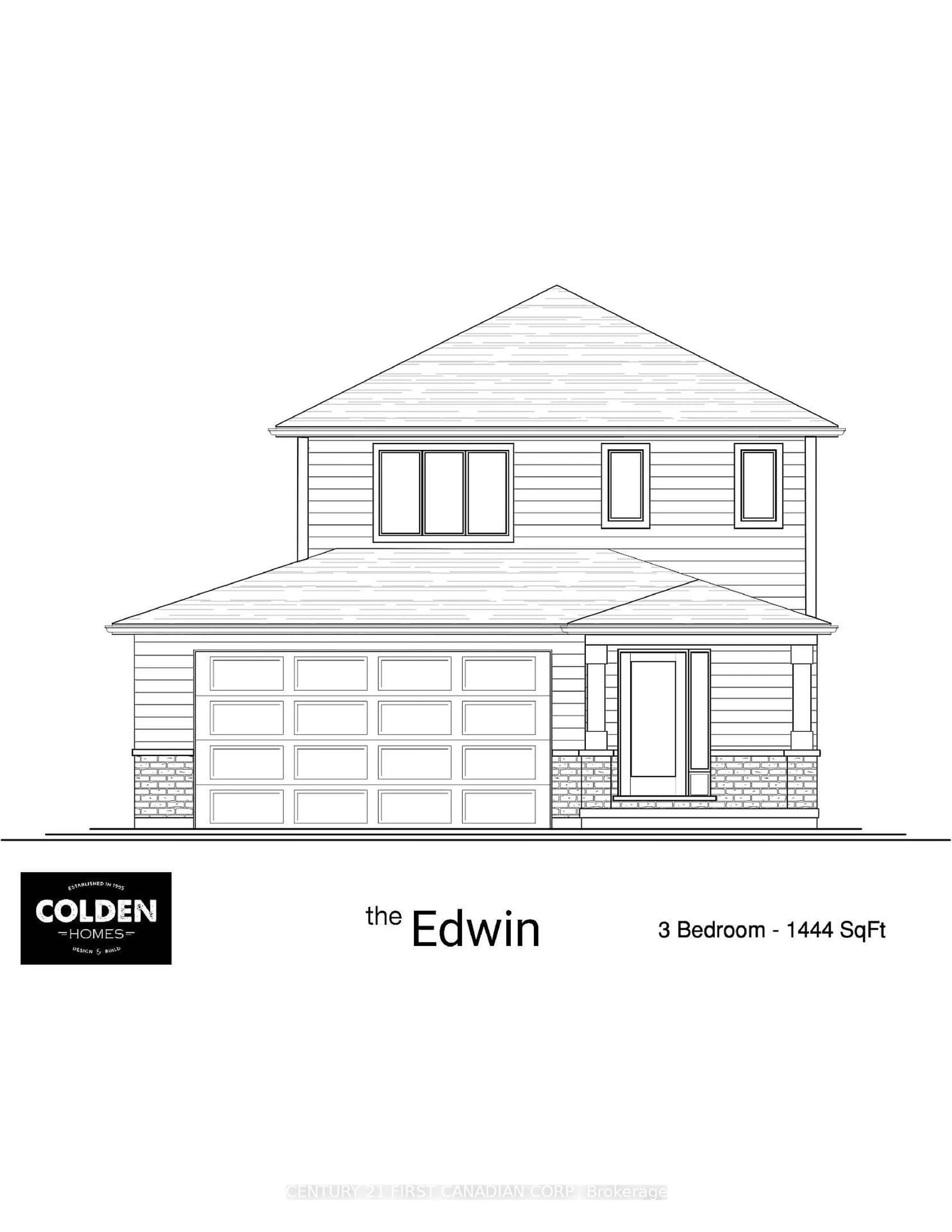 Floor plan for 34 Postma Cres, North Middlesex Ontario N0M 1A0