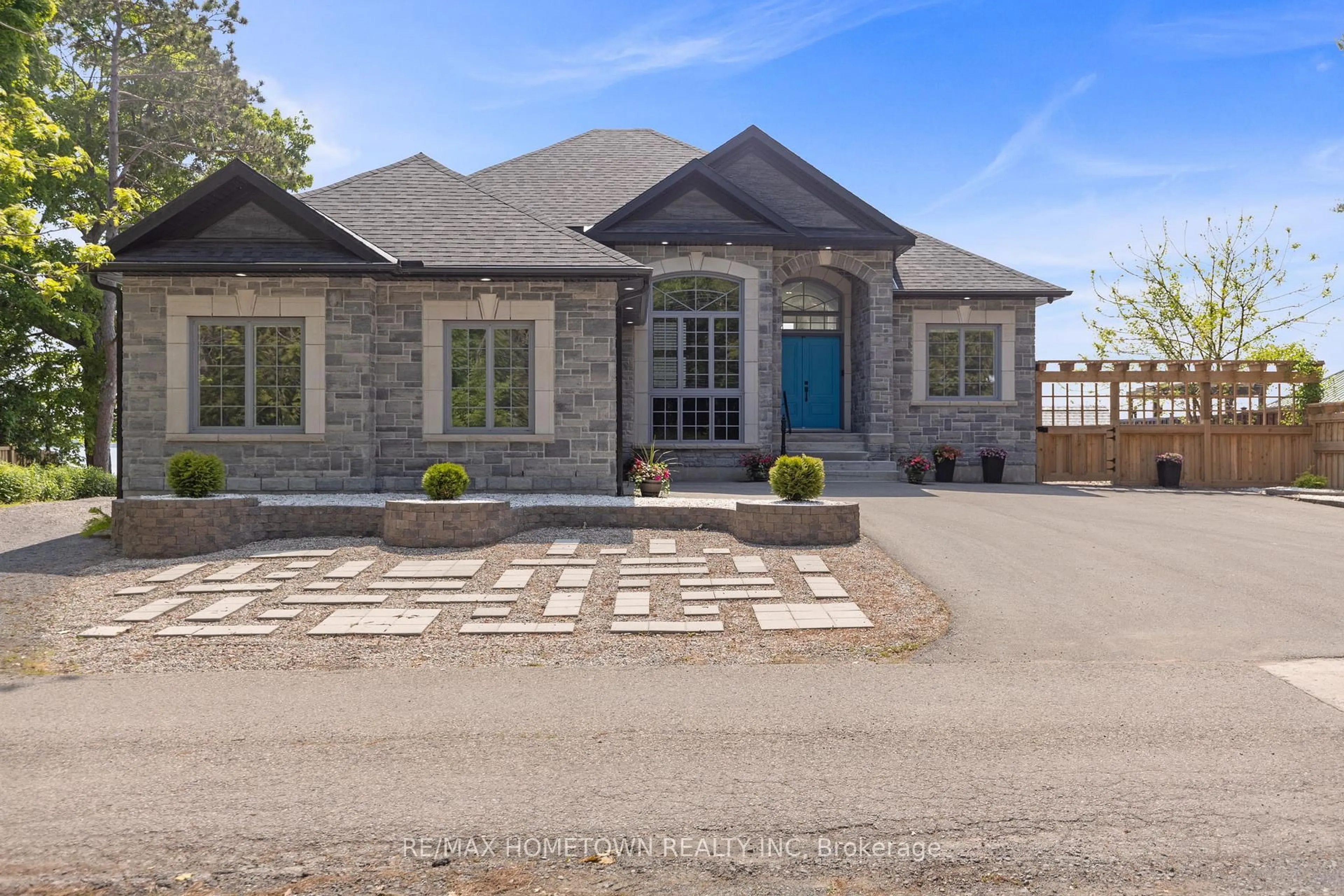 Home with brick exterior material, street for 257 Hudson Point Rd, Elizabethtown-Kitley Ontario K6V 7E3
