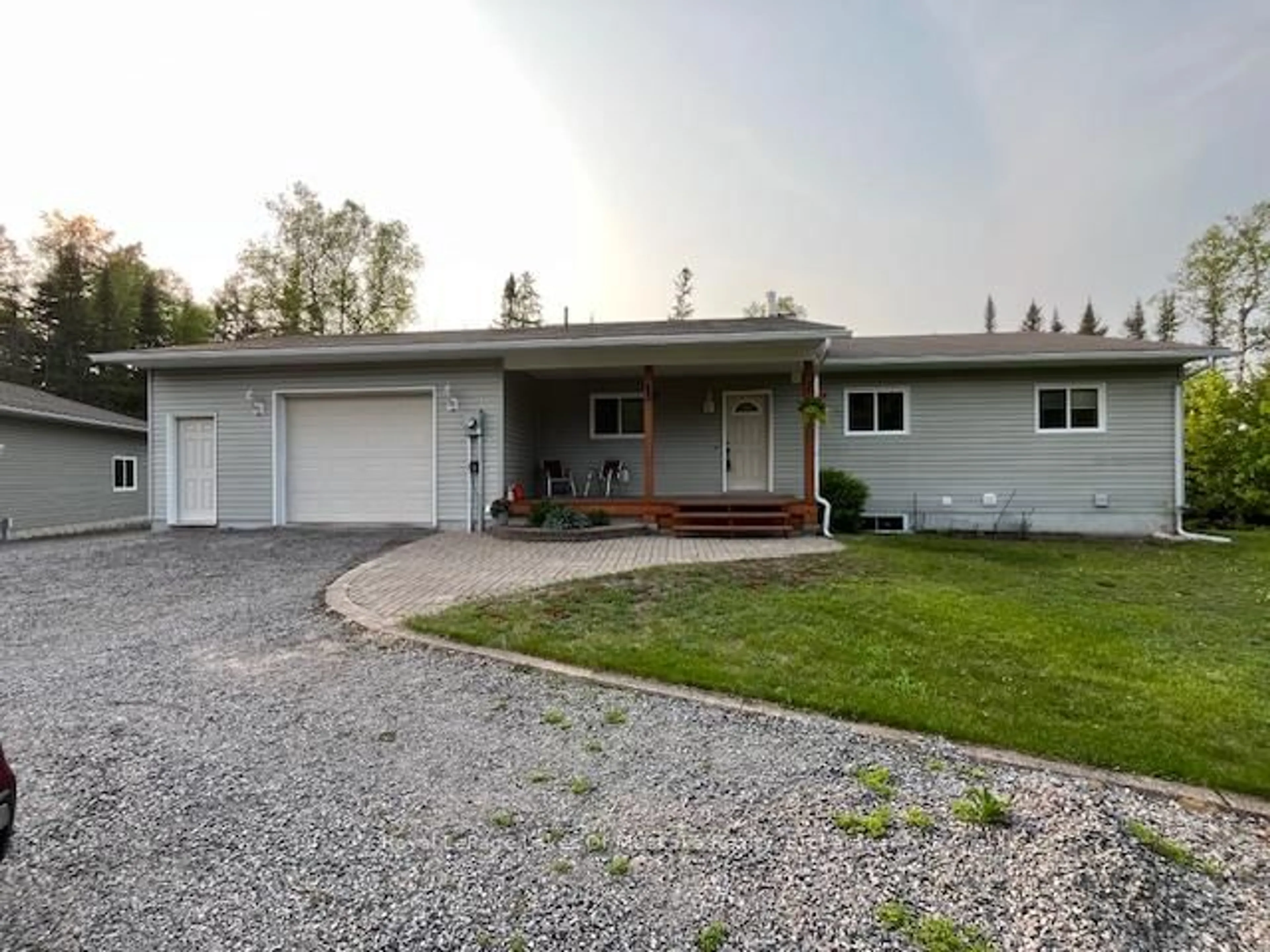 Home with vinyl exterior material, street for 801 Sand Hill Rd, South River Ontario P0A 1Z0