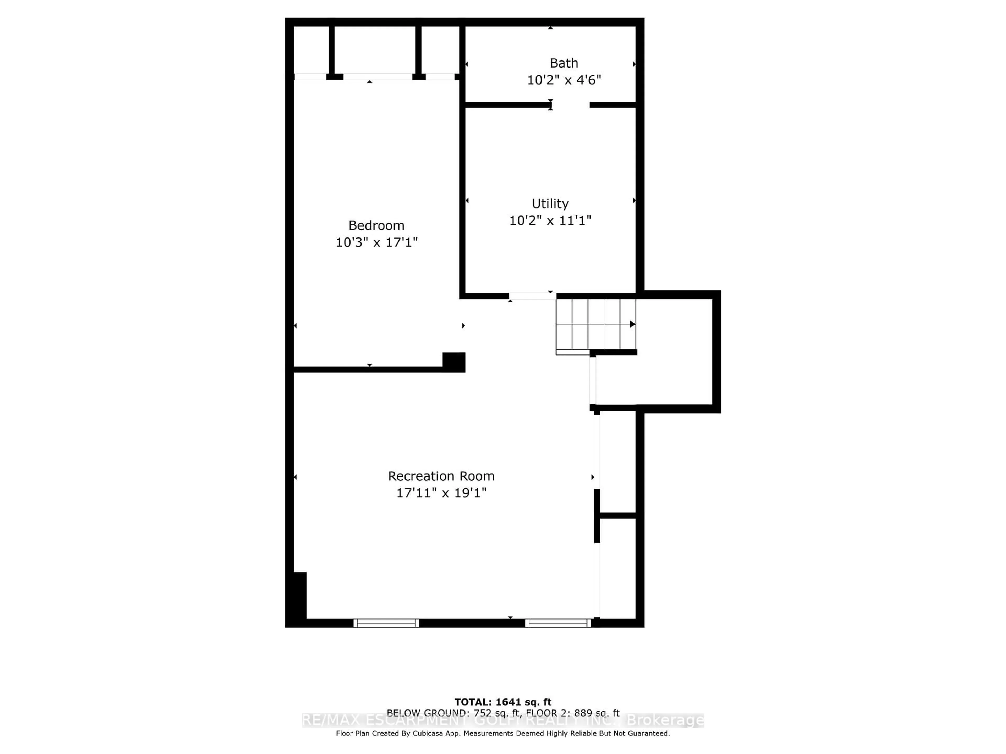 Floor plan for 419 Queen Victoria Dr, Hamilton Ontario L8W 1G7