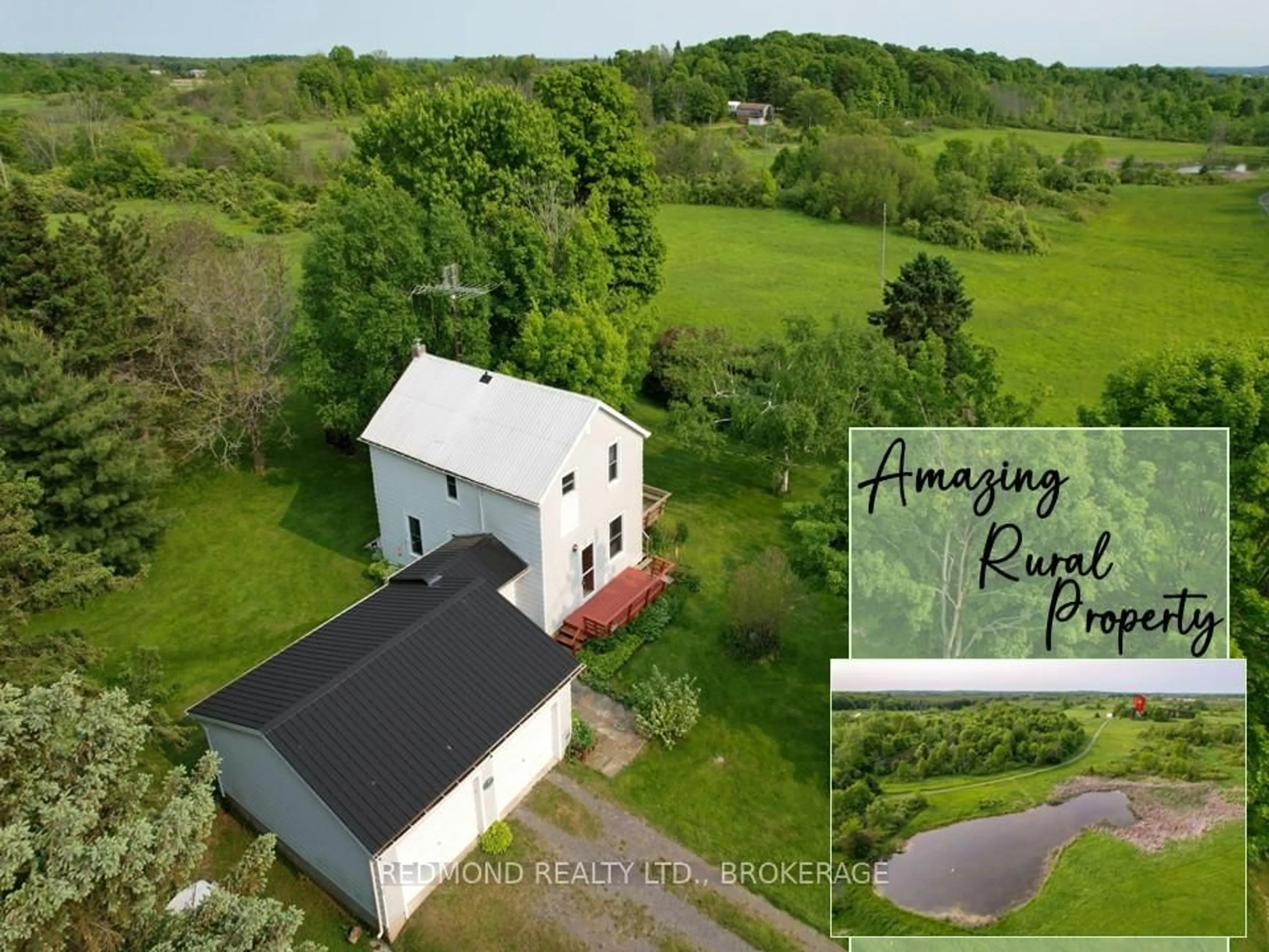 A pic from outside/outdoor area/front of a property/back of a property/a pic from drone, building for 344 Cunningham Rd, Front of Leeds & Seeleys Bay Ontario K7G 2V4