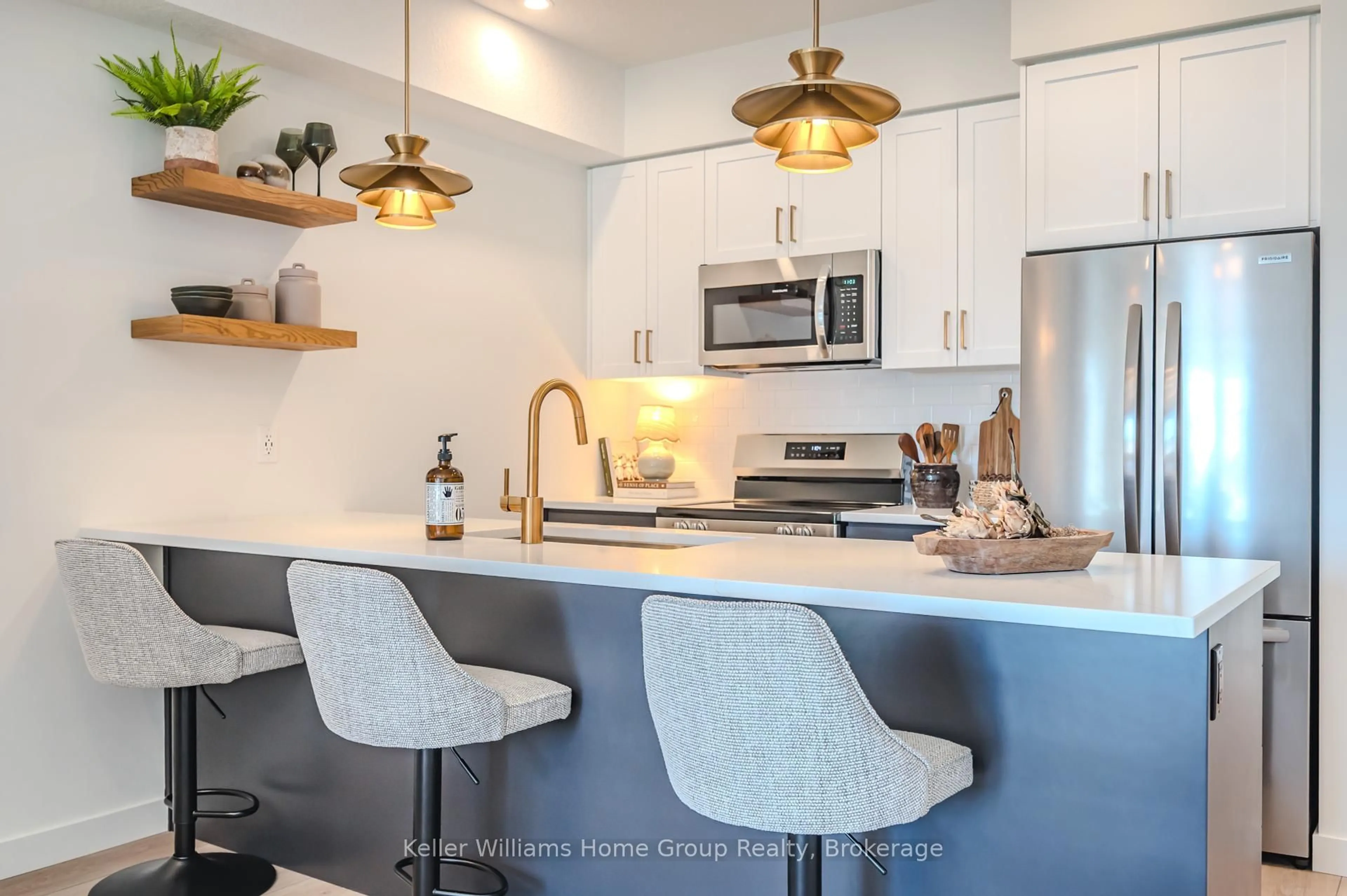 Open concept kitchen, unknown for 824 Woolwich St #103, Guelph Ontario N1H 6J2