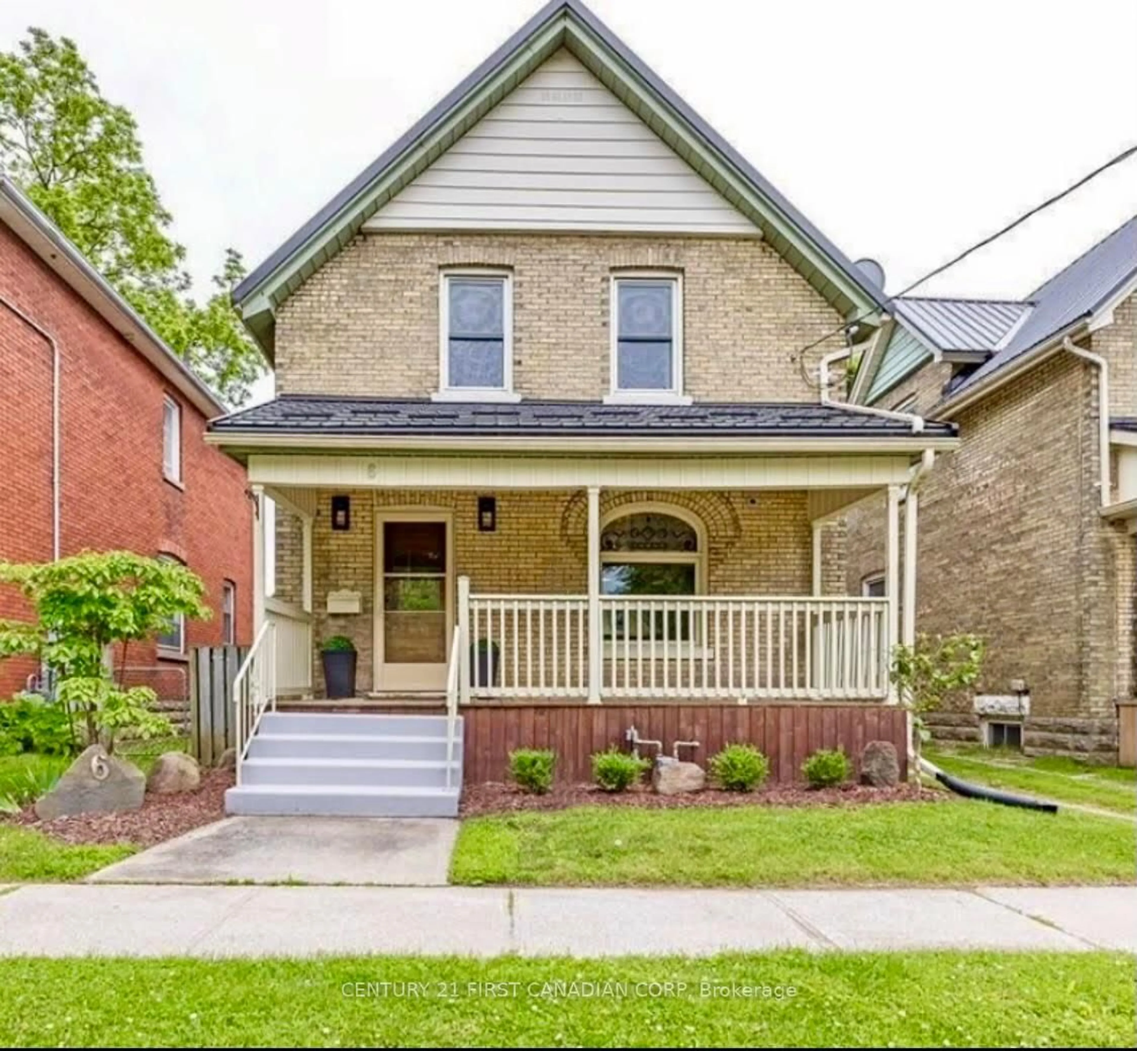 Home with brick exterior material, street for 6 Mabel St, St. Thomas Ontario N5R 1Y6